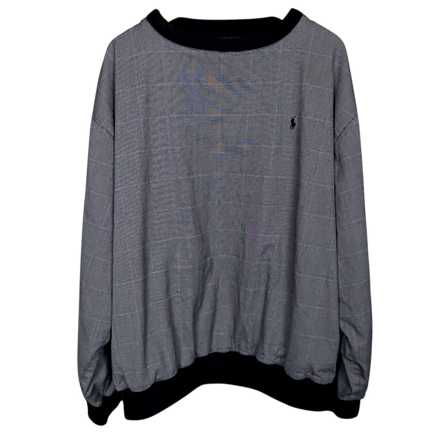 Polo Ralph Lauren Vtg Polo Golf Ralph Lauren Windshirt Gray Glen Plaid Mens XL Size US XL / EU 56 / 4 - 1 Thumbnail