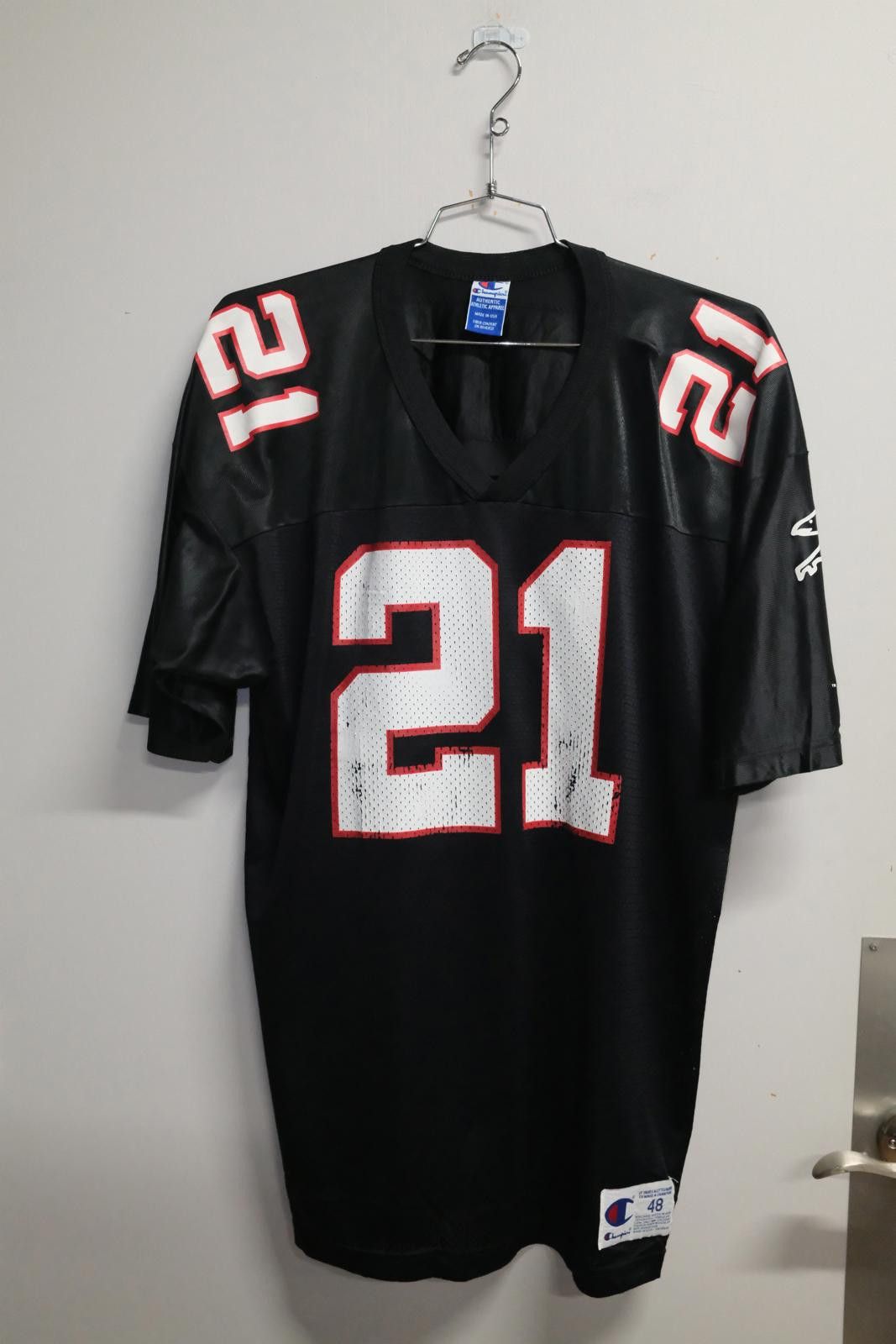 Champion 90's Champion Falcons Metcalf #21 Home Football Jersey Size US L / EU 52-54 / 3 - 1 Thumbnail