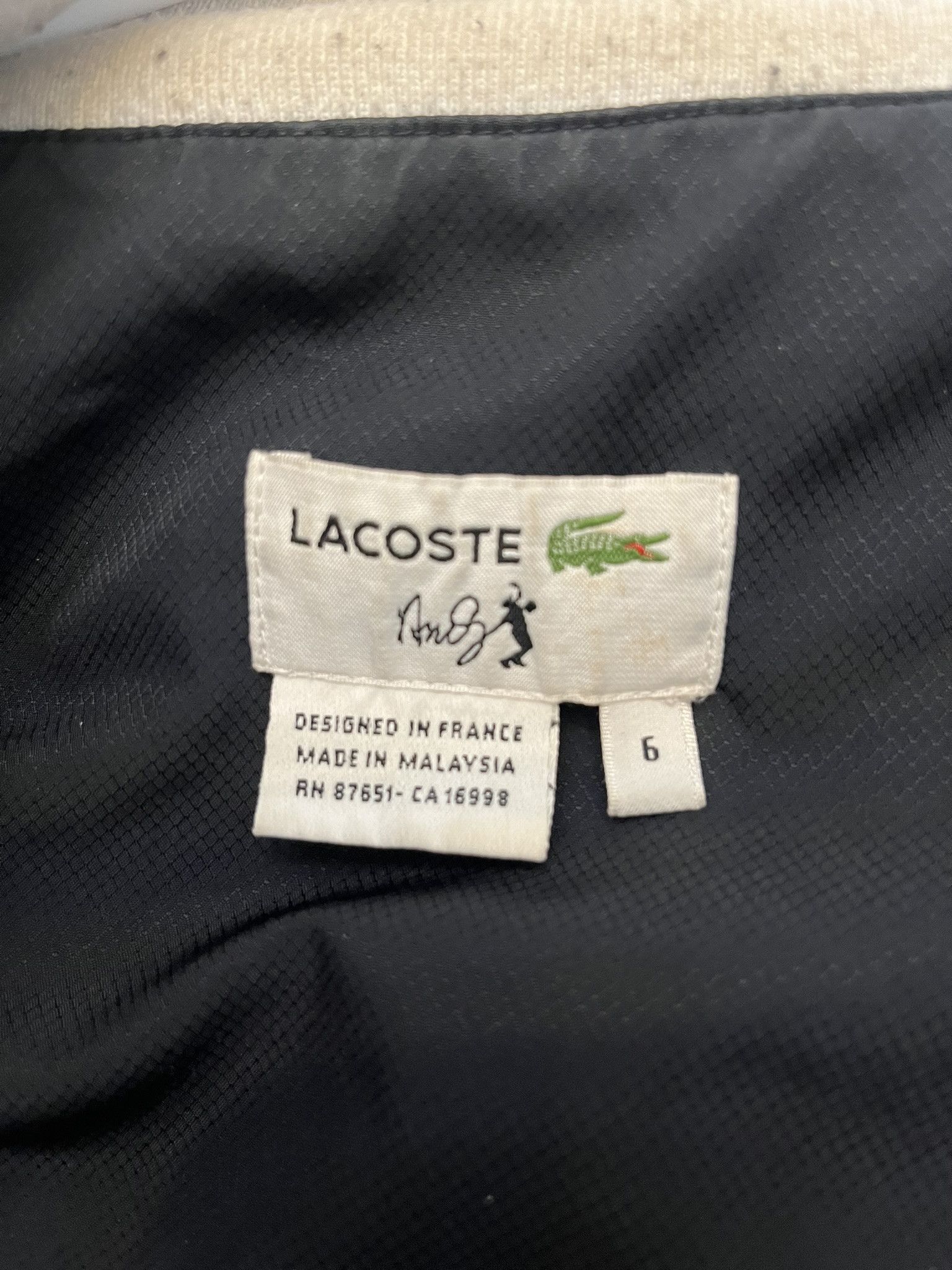 Lacoste Lacoste Men’s Jacket Size US XL / EU 56 / 4 - 2 Thumbnail