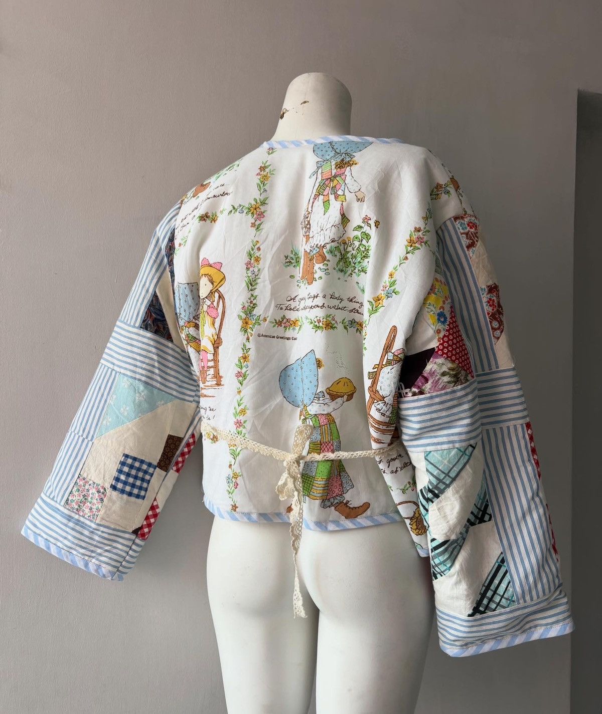 Vintage Patchwork jacket made in bangkok Size ONE SIZE - 3 Thumbnail