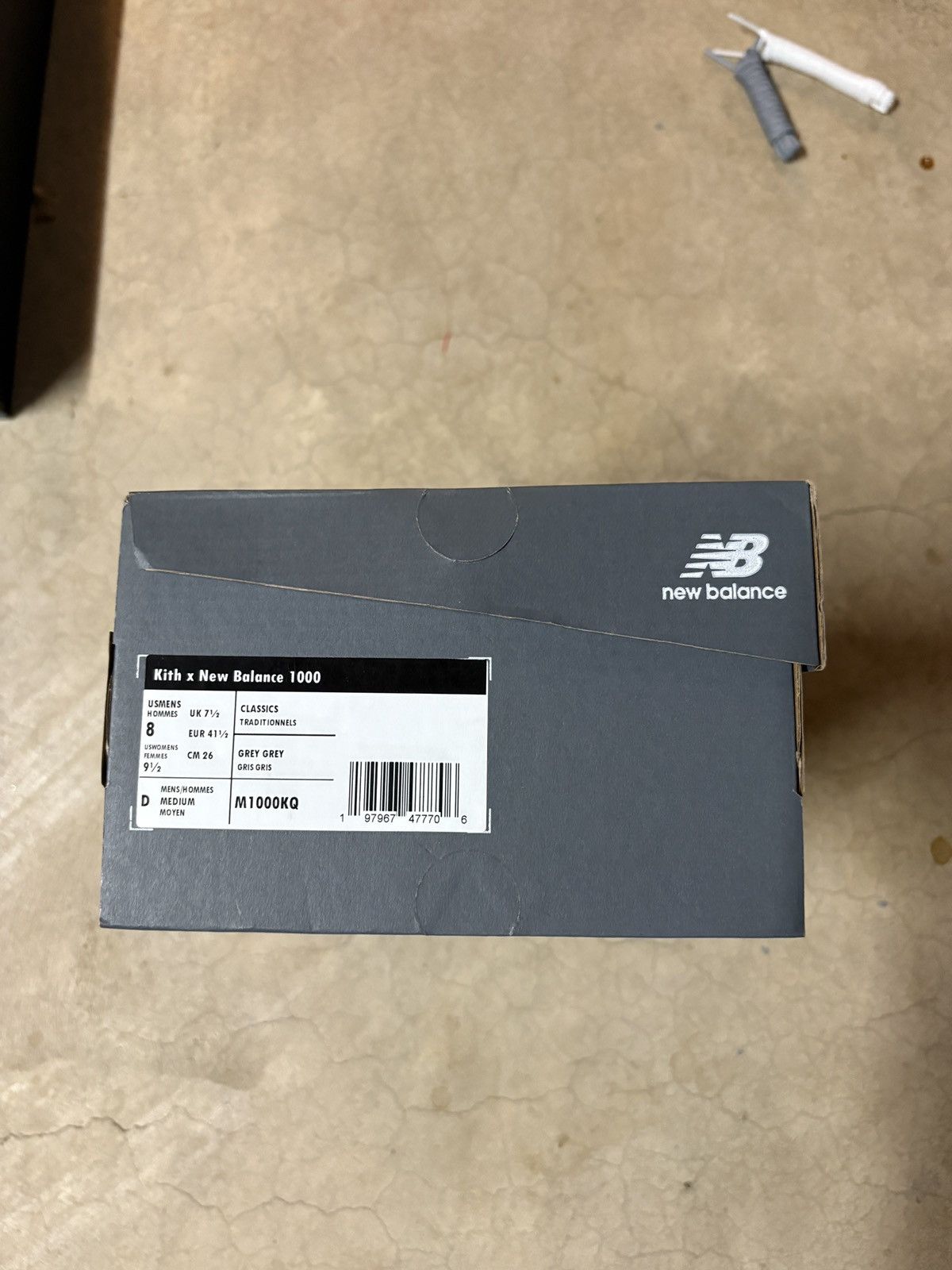 New Balance Size 8 - New Balance Kith x 1000 Quarry (M1000KQ) Size US 8 / EU 41 - 10 Thumbnail