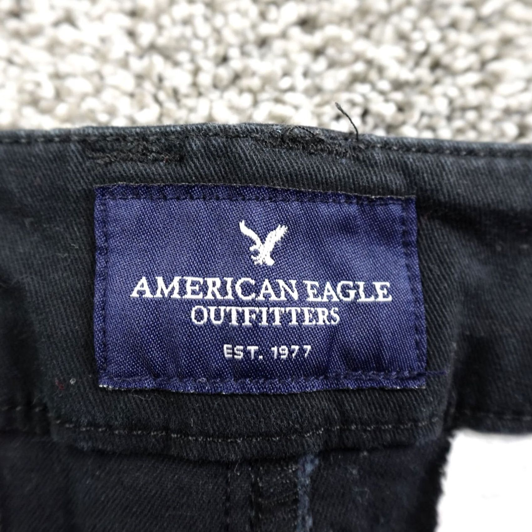 American Eagle Outfitters American Eagle Shorts Womens 8 Black Chino Shortie Micro Stretch Flex Preppy AE Short Womens 8 Black Chino Stretch Size 30" / US 8 / IT 44 - 6 Thumbnail