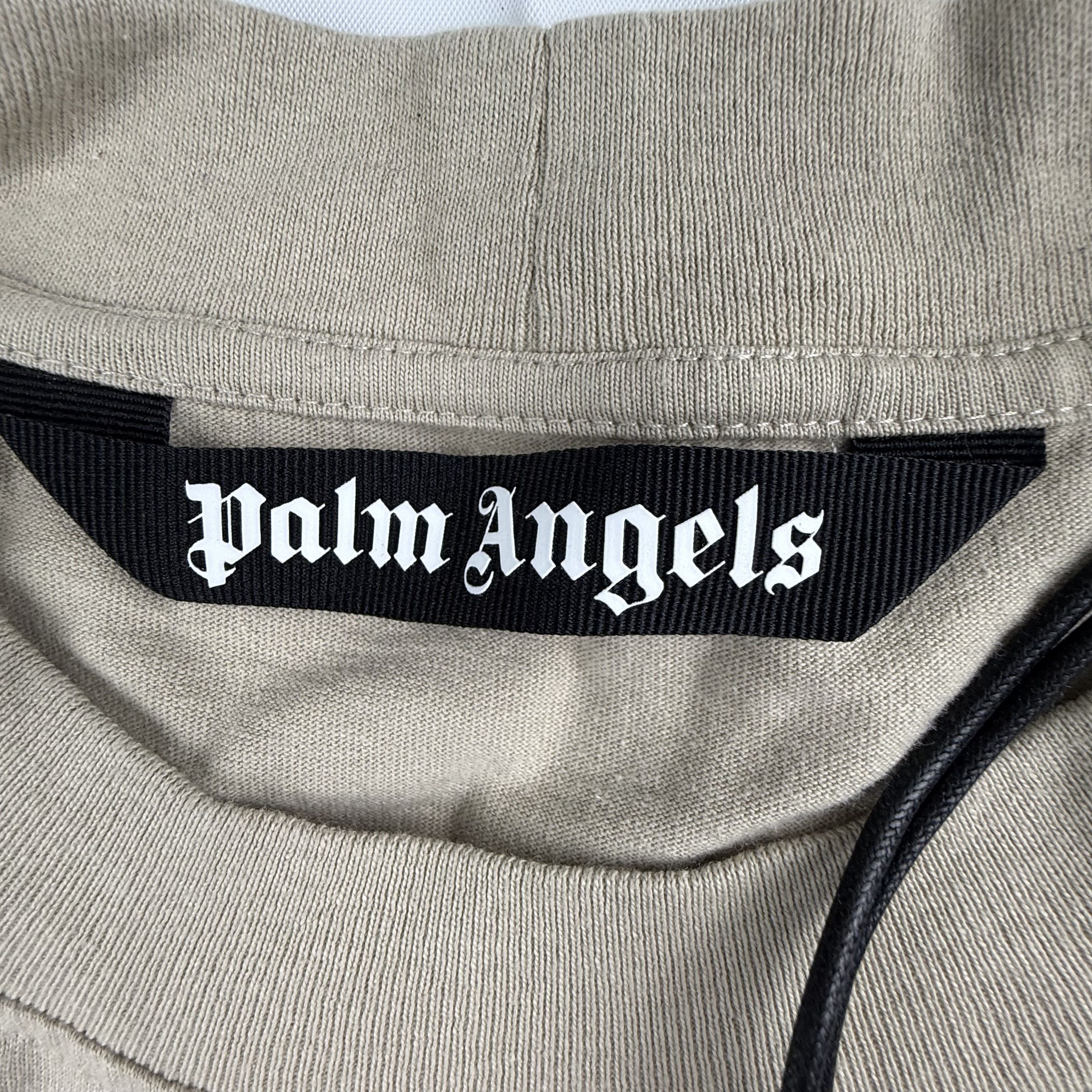 Palm Angels Palm Angels I Love PA Loose Tee Beige Graphic T-Shirt XXL Size US XXL / EU 58 / 5 - 4 Thumbnail