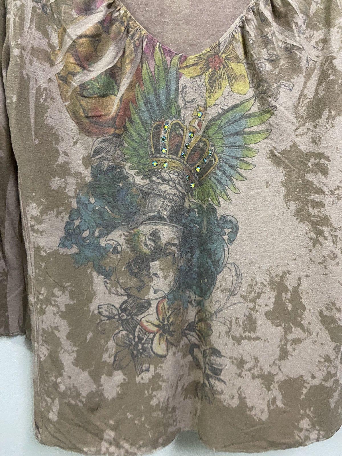 Vintage Nally & Millie affliction Tee Designs Size L / US 10 / IT 46 - 2 Thumbnail