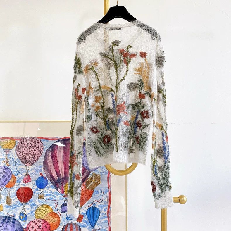 Dior Dior Printed long sleeves Size XS / US 0-2 / IT 36-38 - 2 Thumbnail