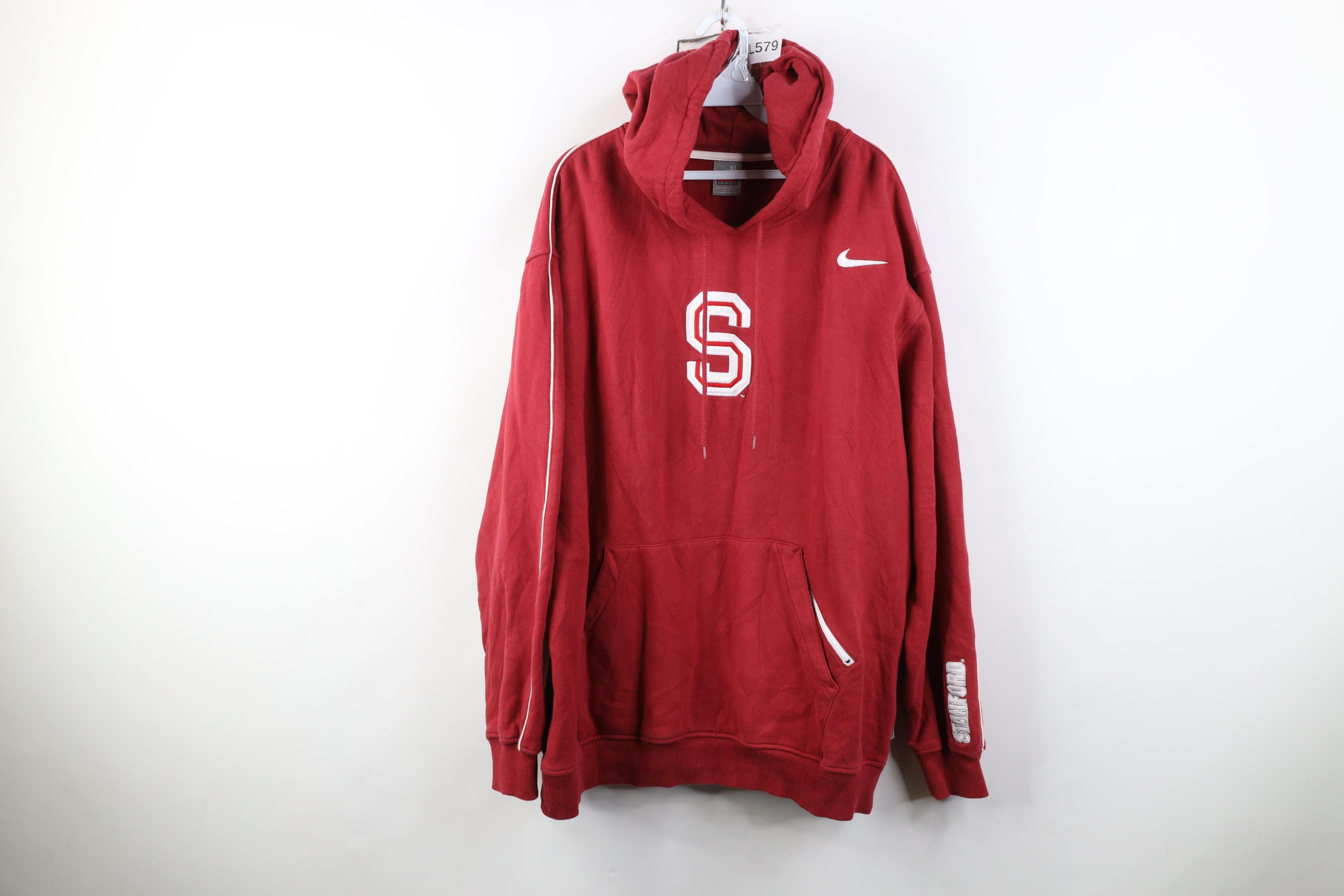 Nike Vintage Y2K Nike Elite Swoosh Stanford University Hoodie Size US XL / EU 56 / 4 - 1 Thumbnail