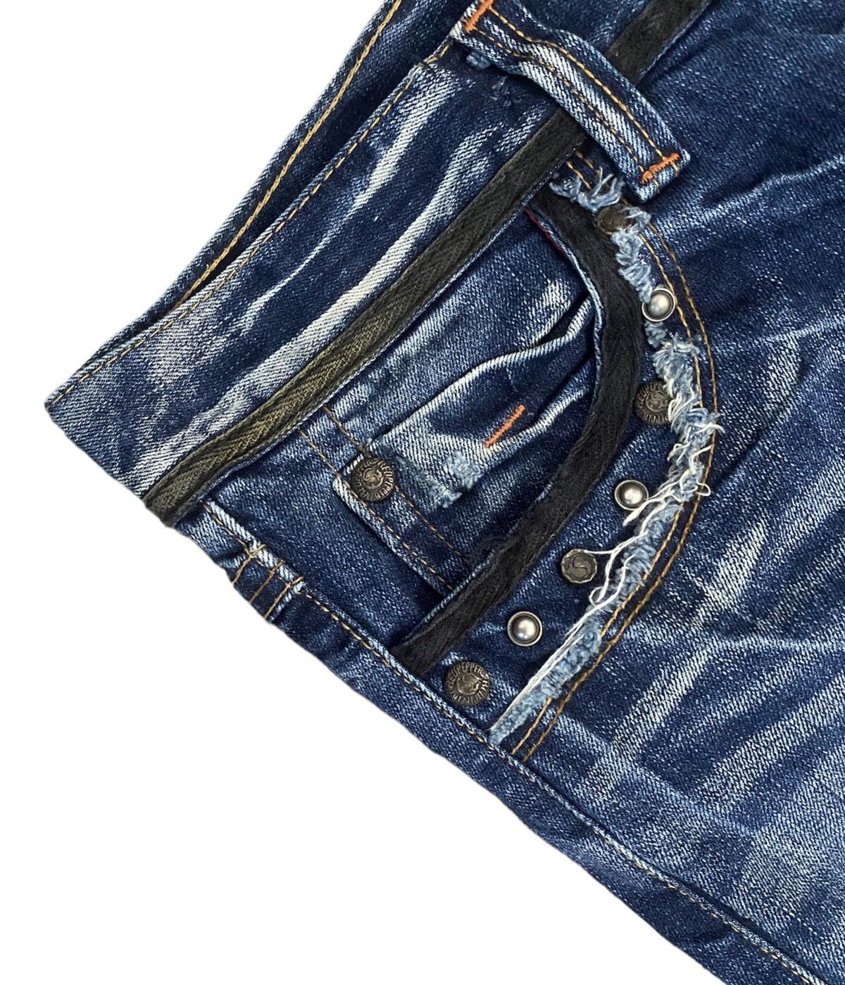 Hysteric Glamour Flare Jeans Red Pepper Japanese Brand Boot Cut Denim Pants Size US 31 - 4 Thumbnail