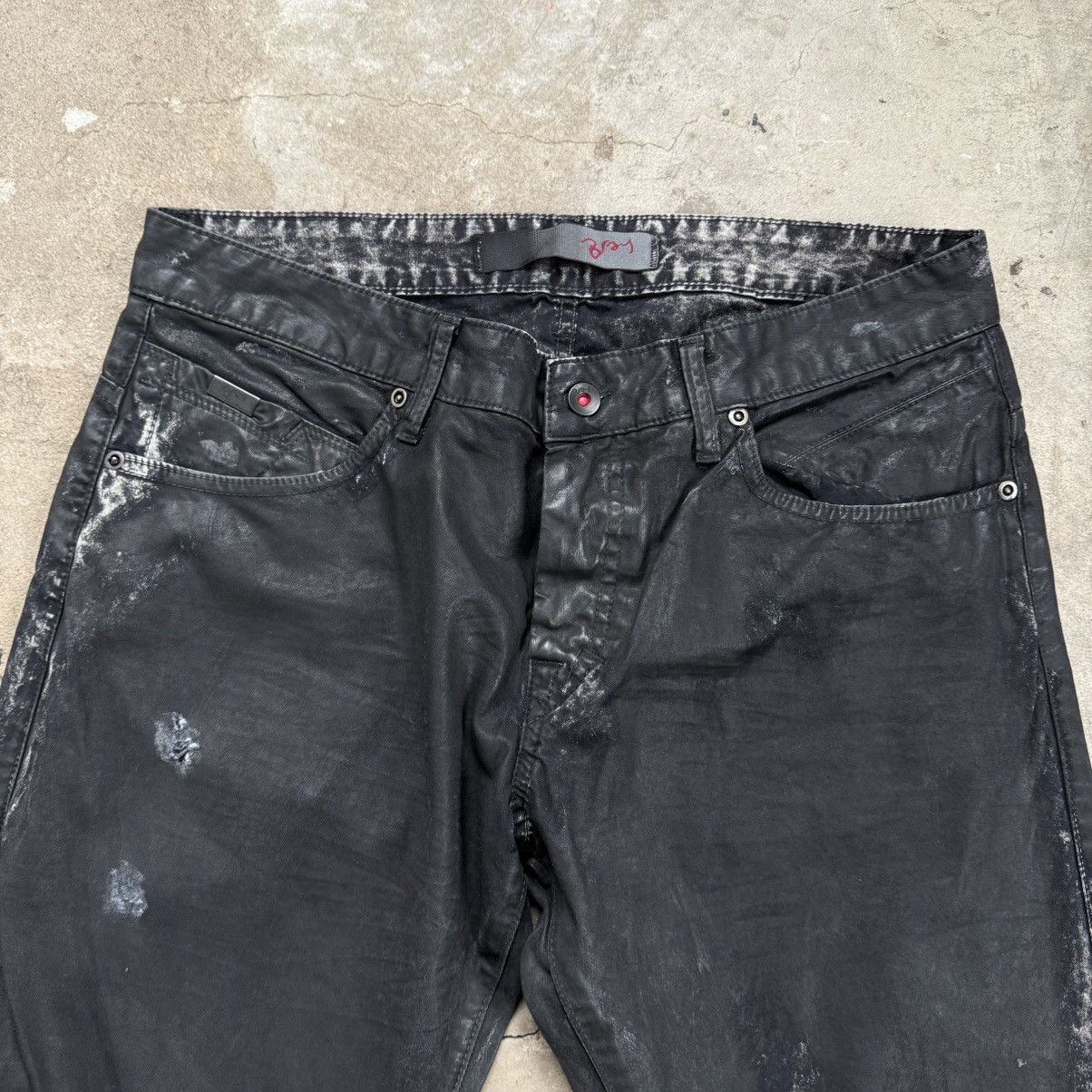 Le Grande Bleu (L.G.B.) Bray Steve Alan Opium Waxed Staked Pants Slim FIt Size US 34 / EU 50 - 3 Thumbnail