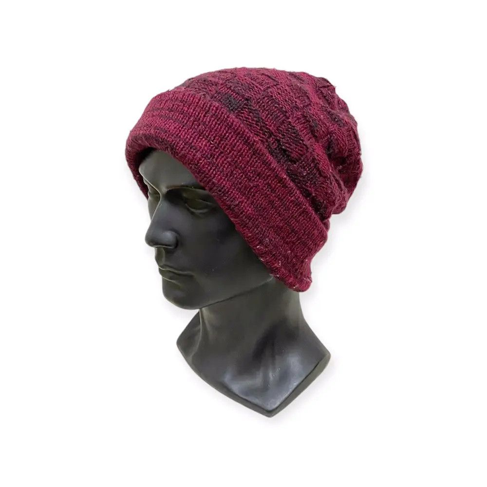Japanese Brand Japanese Brand Knit Beanie Hat Size ONE SIZE - 1 Thumbnail