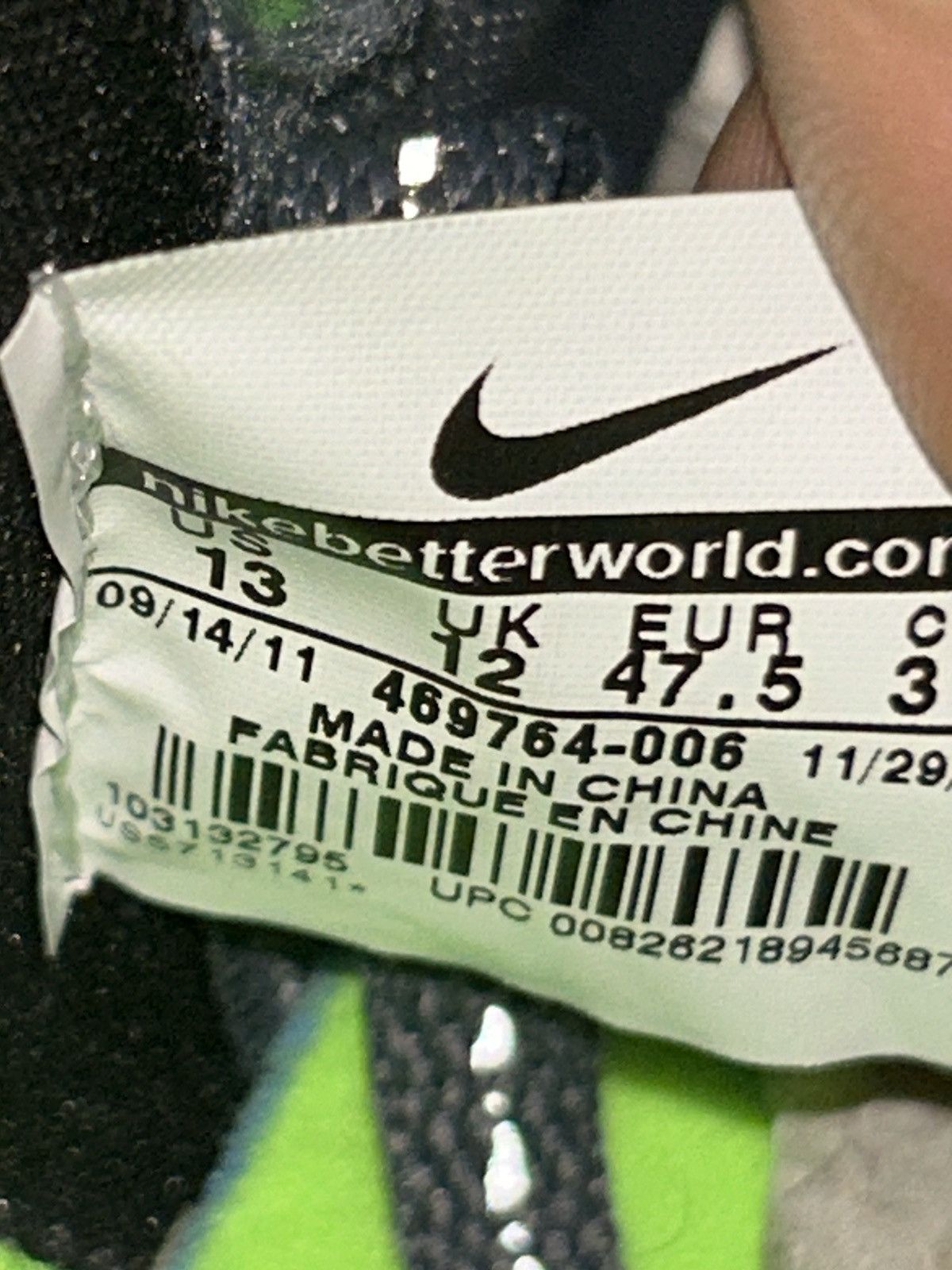 Nike Nike Lebron 9 Dunkman 469764-006 size 13 NEW WITH BOX Size US 13 / EU 46 - 11 Thumbnail