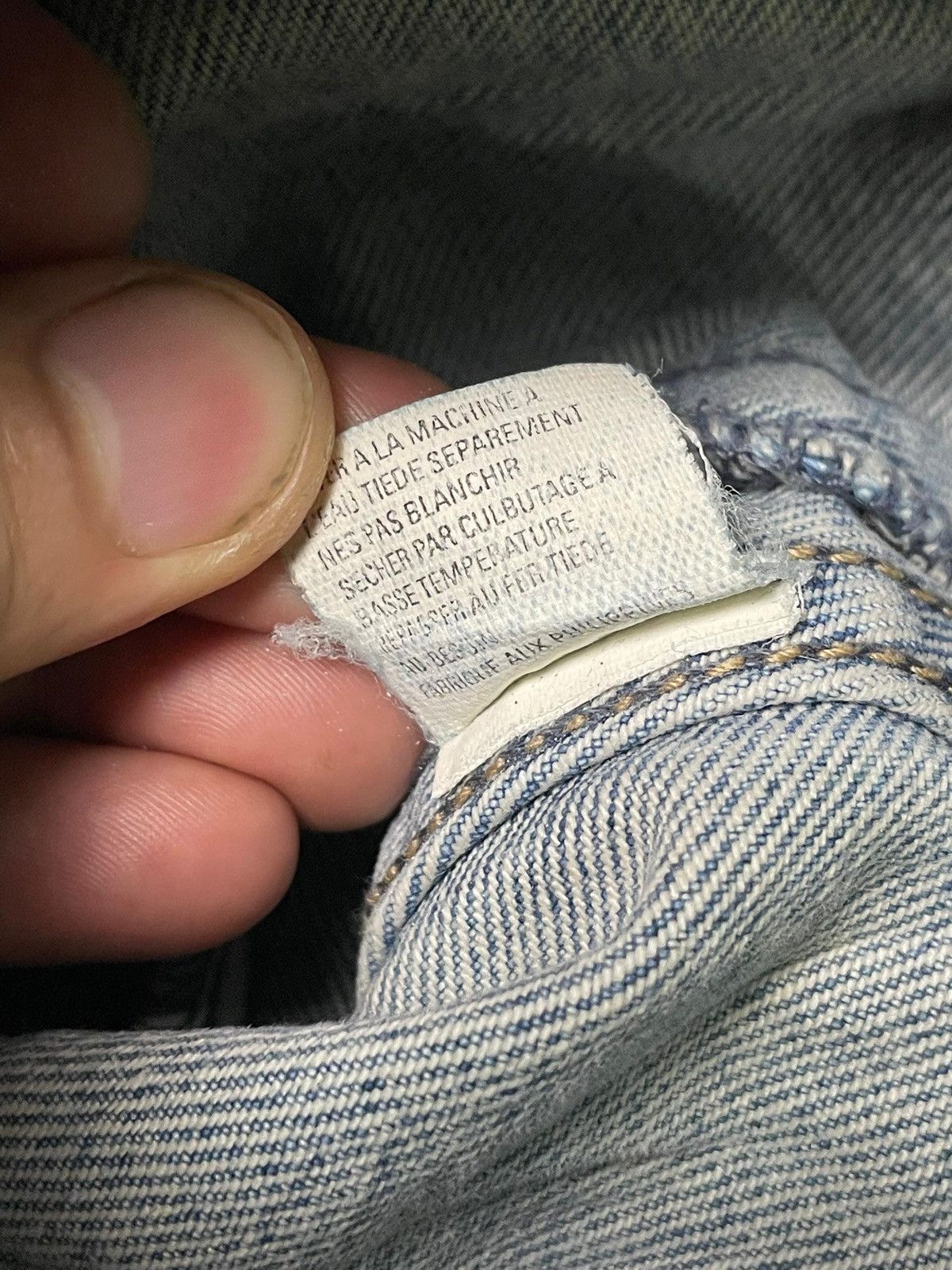 Gap × Vintage VTG Gap Denim Jacket Women (4) Size XS / US 0-2 / IT 36-38 - 9 Thumbnail
