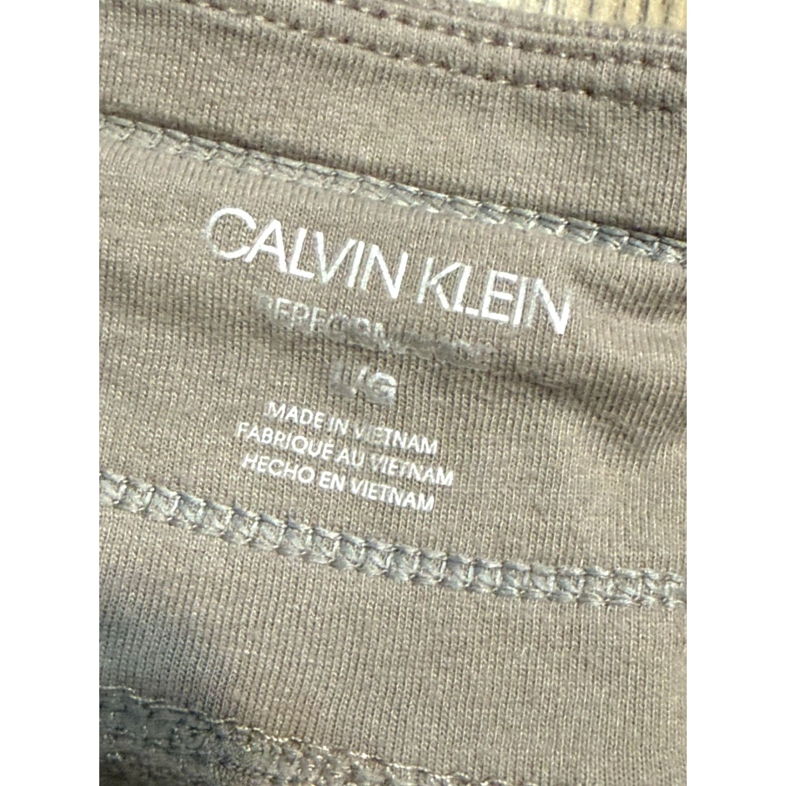 Calvin Klein Calvin Klein Performance Pants Mens Large Gray Tie Waist Sweatpants Velour? (Oops) Size US 33 - 5 Thumbnail