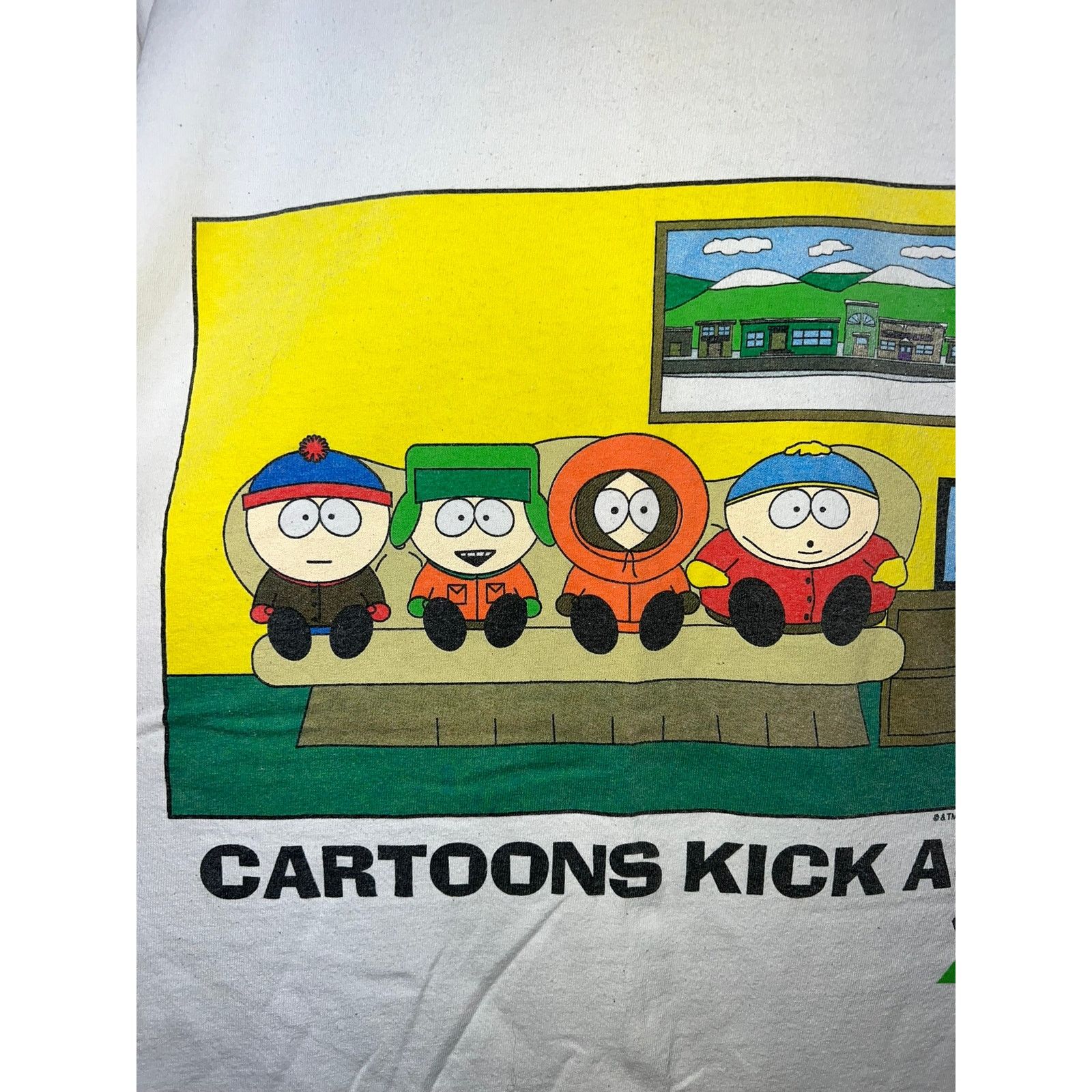 Gildan Vintage South Park Shirt Cartoons Kick A Comedy Central XL Size US XL / EU 56 / 4 - 2 Thumbnail