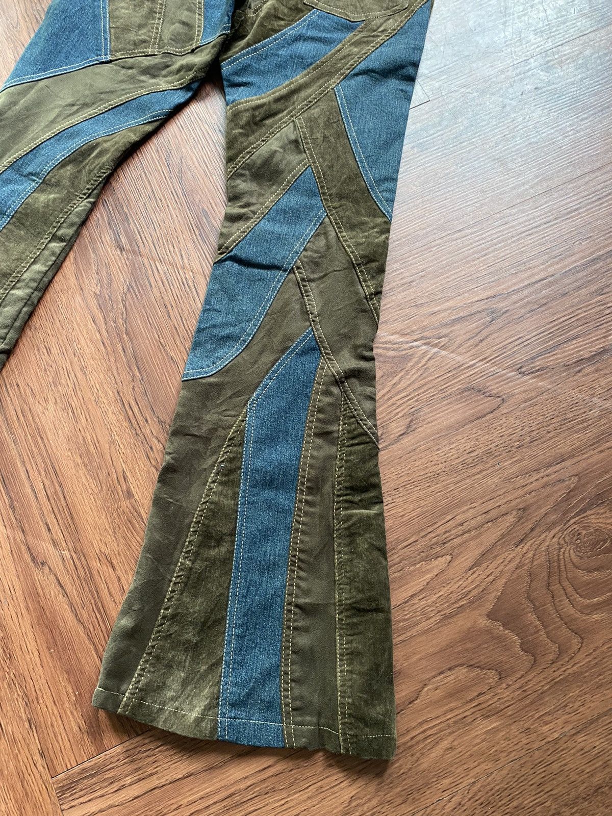 If Six Was Nine Donna Bella Flare Pants Size 27" / US 4 / IT 40 - 8 Thumbnail
