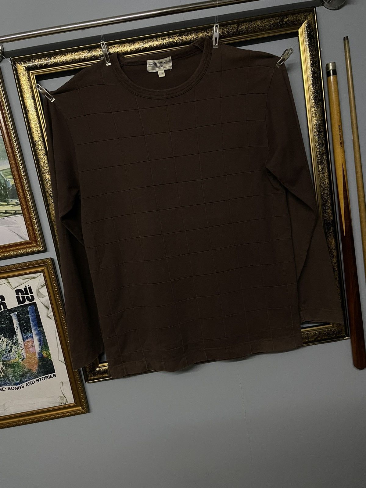 Designer × Japanese Brand × Kansai Yamamoto Vintage 1990s Japan Kansai Yamamoto Relaxed Typography Tee Size US M / EU 48-50 / 2 - 2 Thumbnail