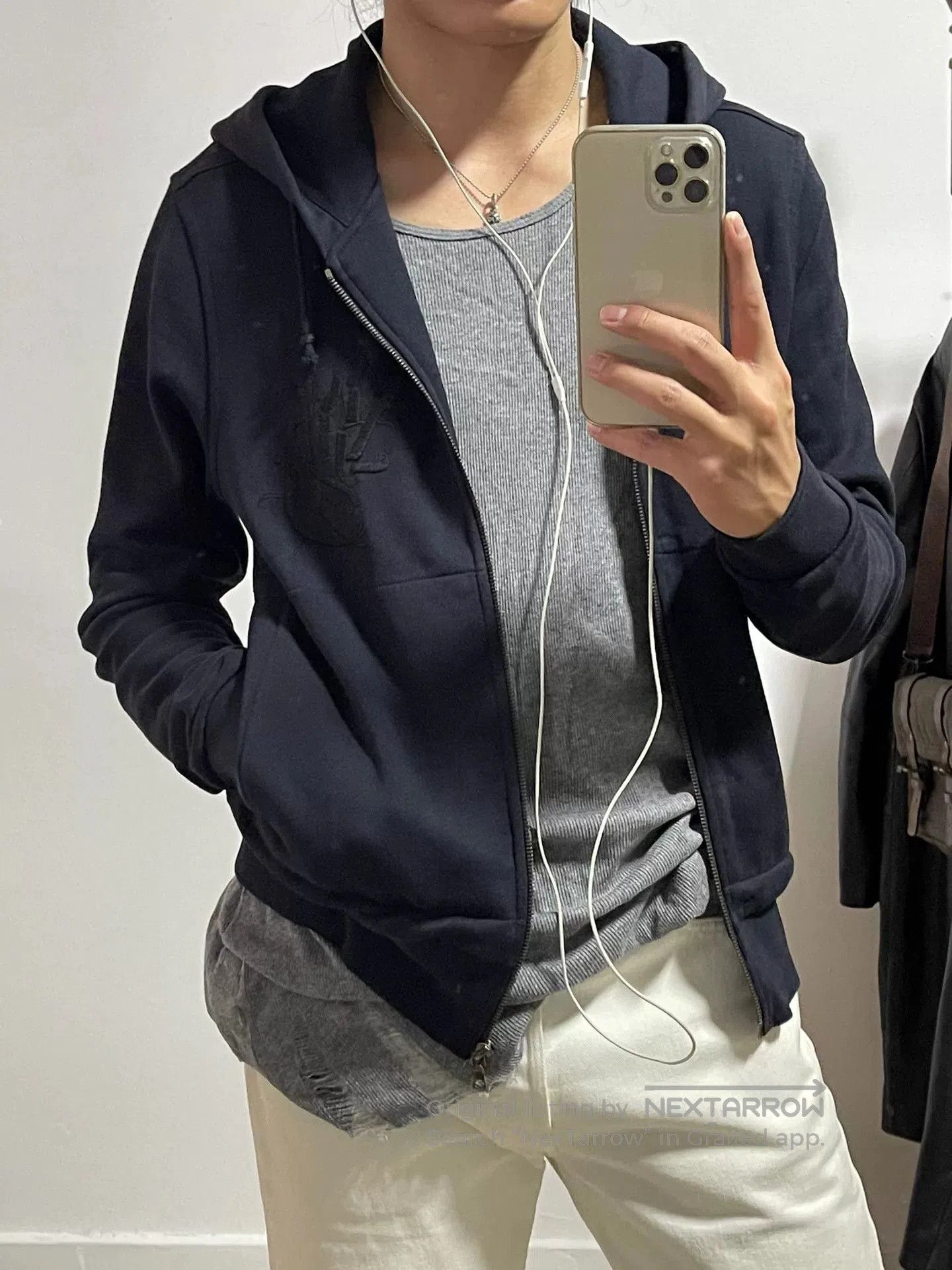 Dries Van Noten Dries Van Noten Black Zip Sweatshirt Jacket. Size S / US 4 / IT 40 - 8 Thumbnail