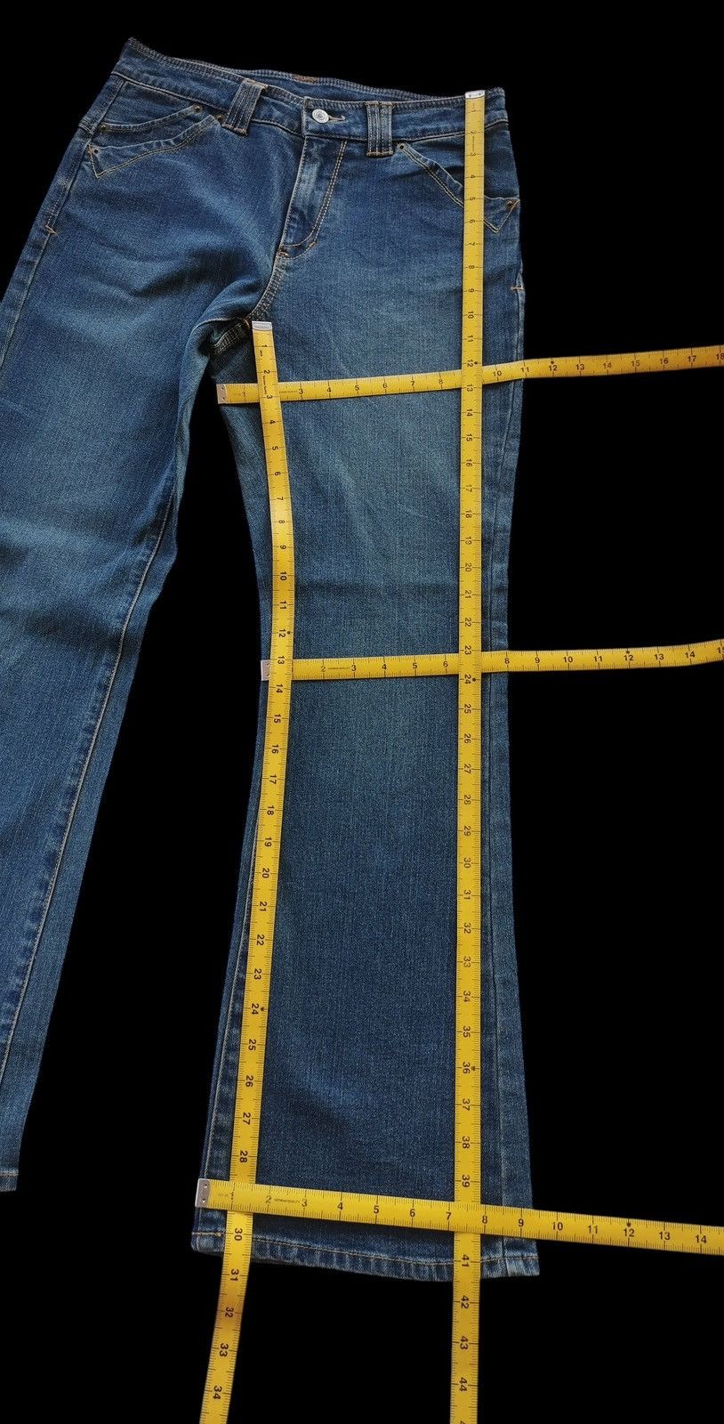 Levi's Vintage Elephant Ear Flare Bell Bottom Jeans Size US 30 / EU 46 - 10 Thumbnail