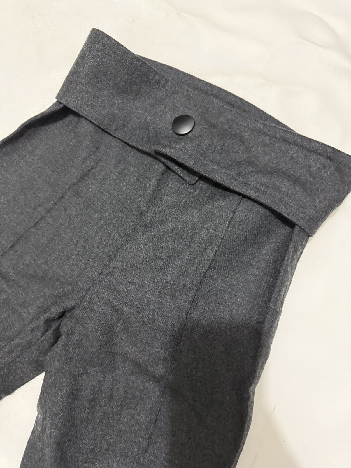 Marni ***FINAL DROP***RARE MARNI PLEATED CROP BELTED WOOL PANT 10 Size 32" / US 10 / IT 46 - 2 Thumbnail