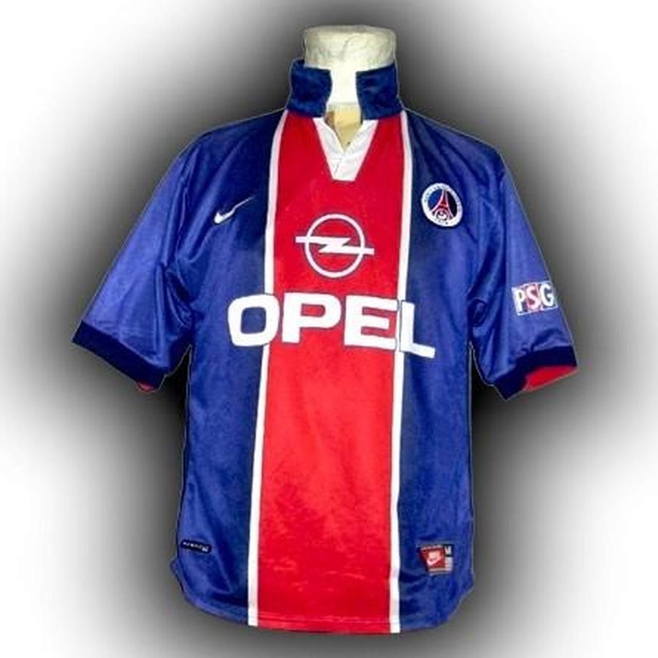 Nike Paris Saint Germain France 1998 1999 Home Shirt Jersey Size US M / EU 48-50 / 2 - 1 Thumbnail