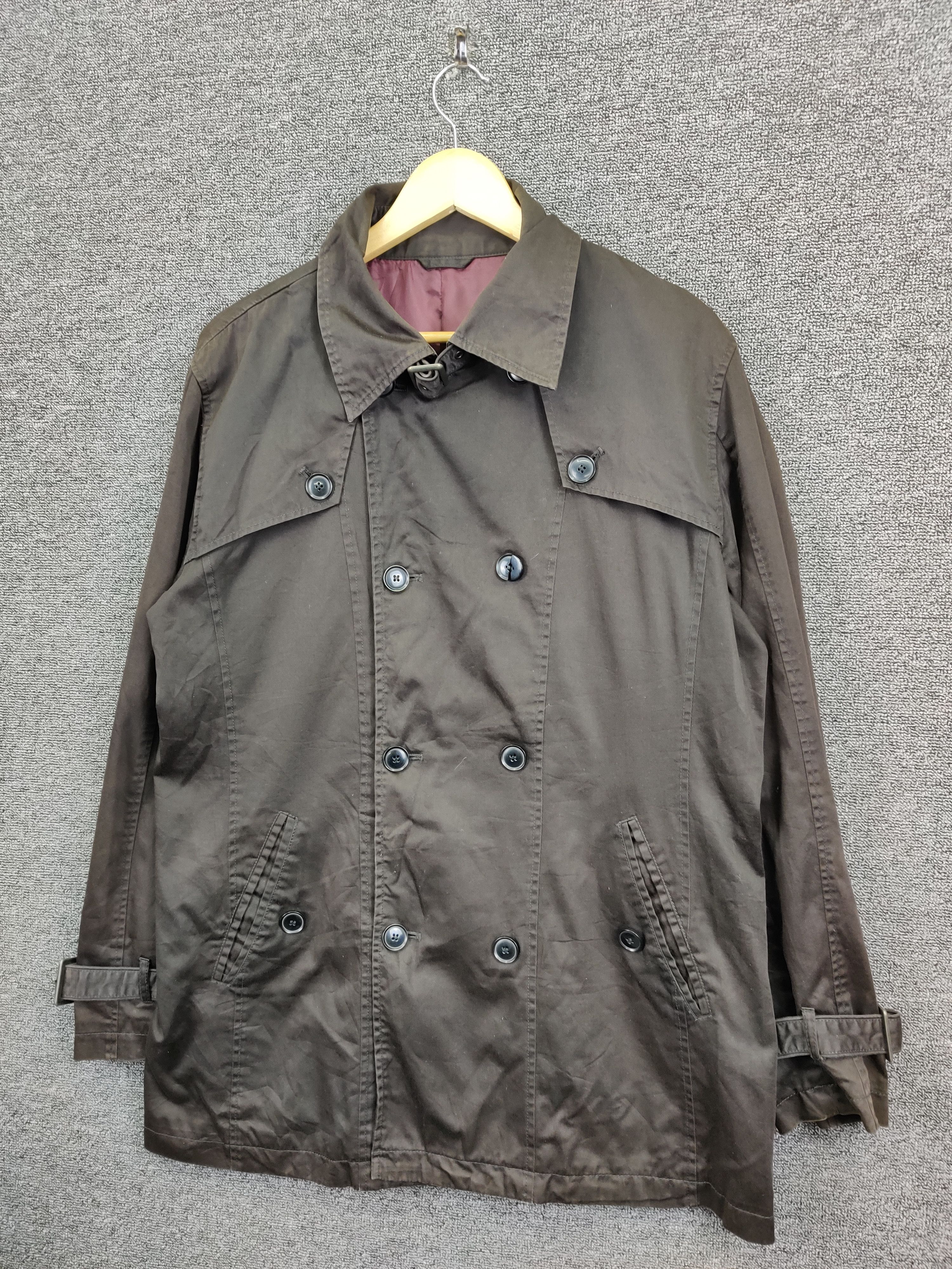 Mossimo Vintage Mossimo Bondage Double Breasted Coat Size US XL / EU 56 / 4 - 2 Thumbnail