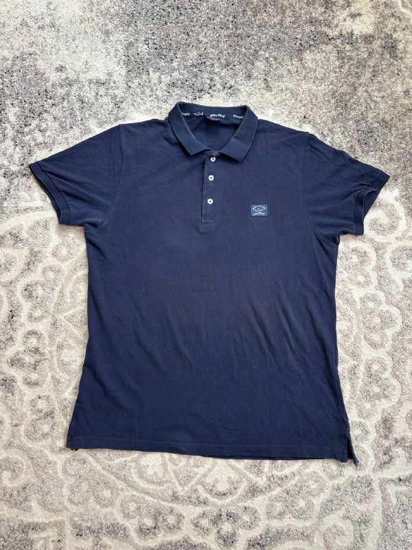 Paul & Shark Paul & Shark Yachting Polo Shirt Navy Blue Made In Italy L Size US L / EU 52-54 / 3 - 2 Thumbnail