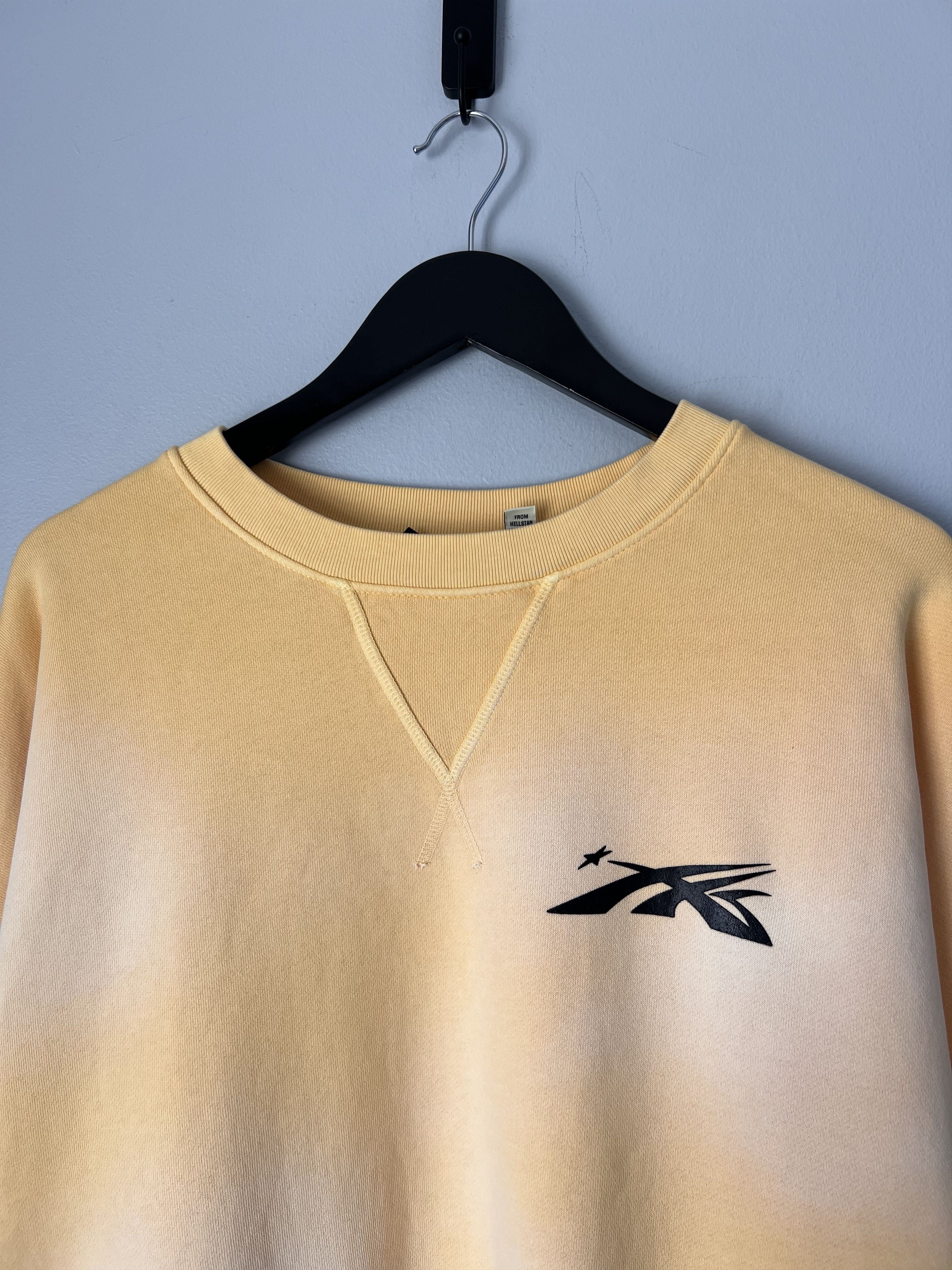 HELLSTAR Hellstar Sports Crewneck Sweatshirt in Yellow Size US XL / EU 56 / 4 - 4 Thumbnail