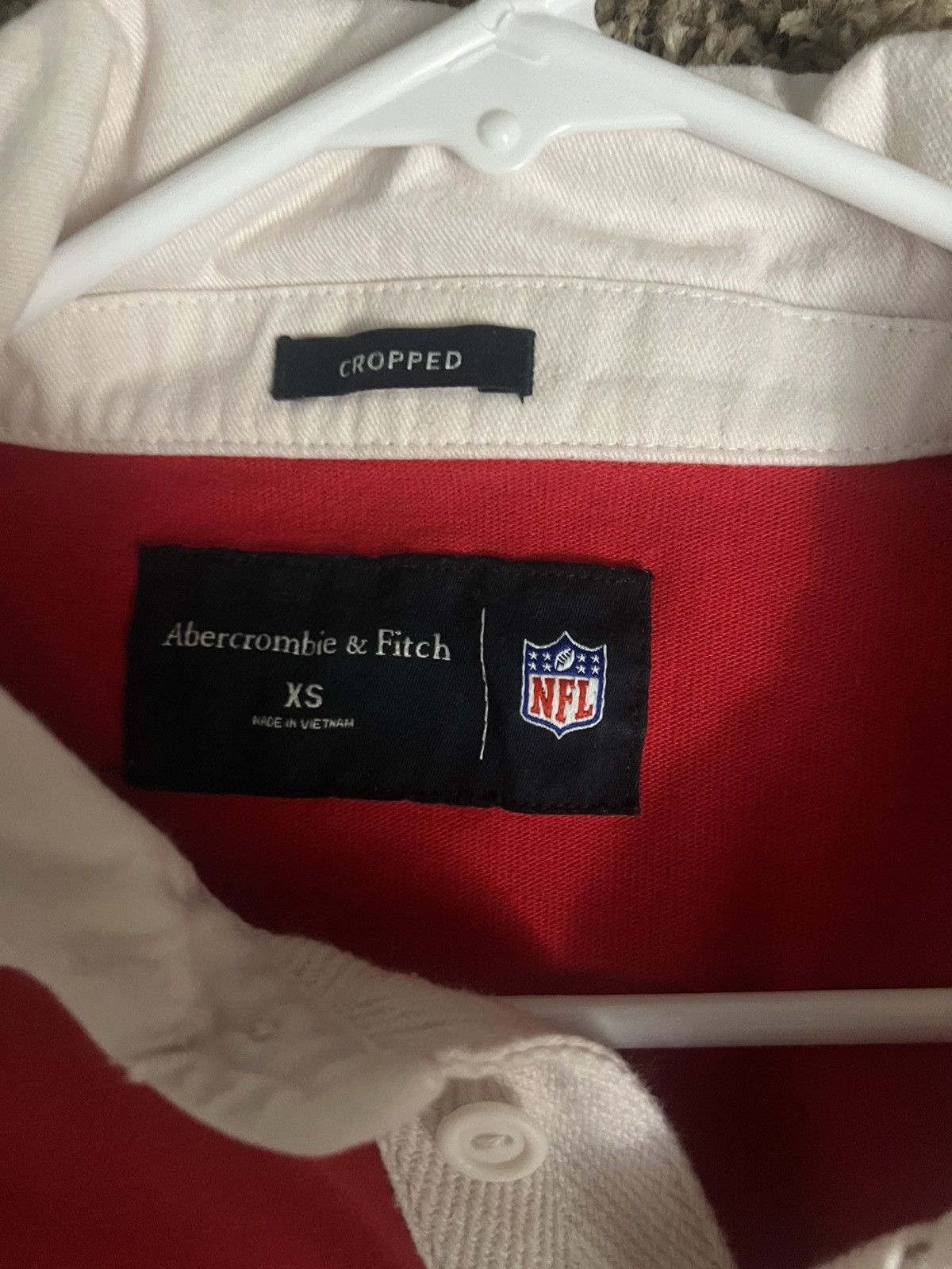 Abercrombie & Fitch Abercrombie & Fitch Kansas City Chiefs Shirt XS Red White Size US XS / EU 42 / 0 - 2 Thumbnail