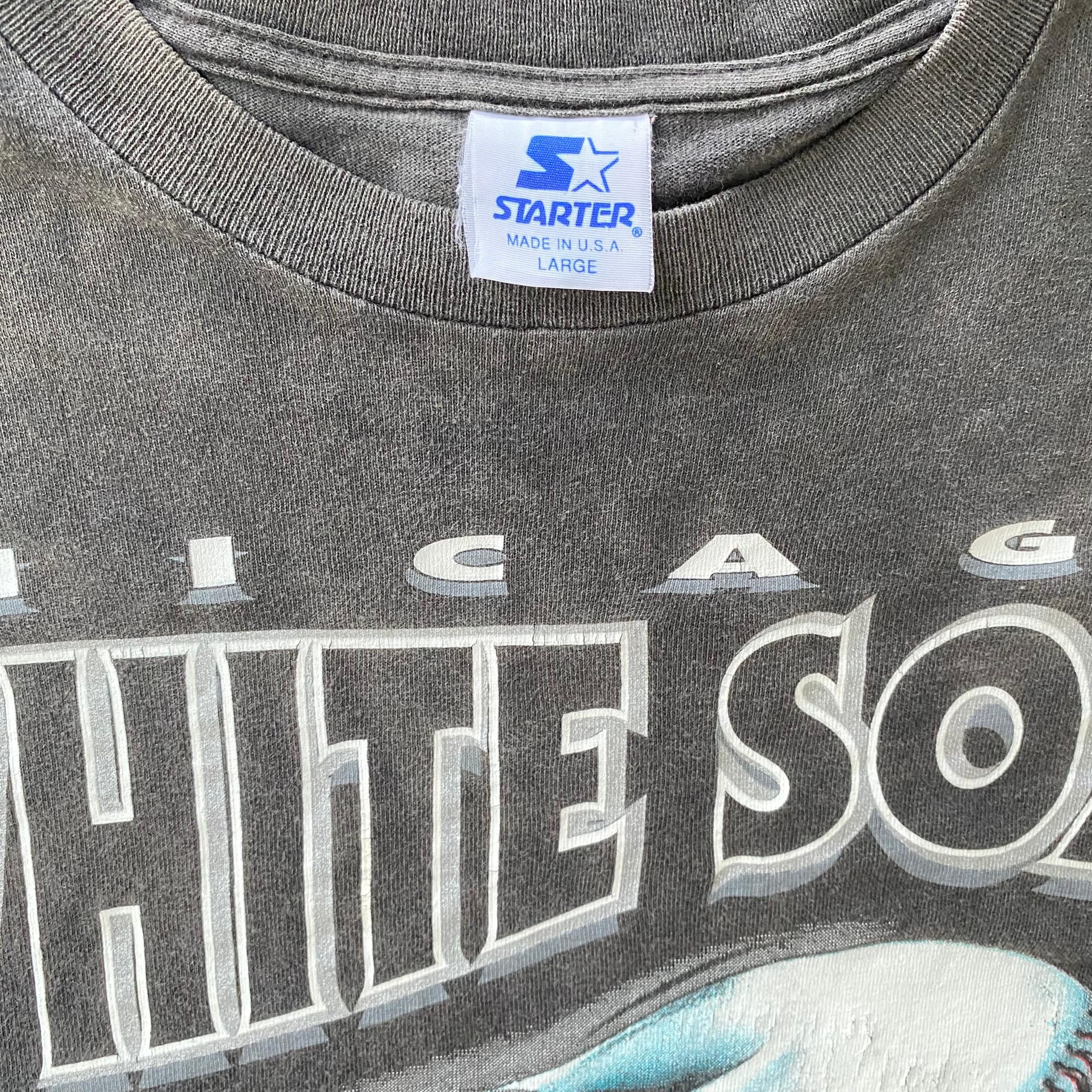 Starter Vintage Starter White Sox Promo Tshirt Size US L / EU 52-54 / 3 - 5 Thumbnail