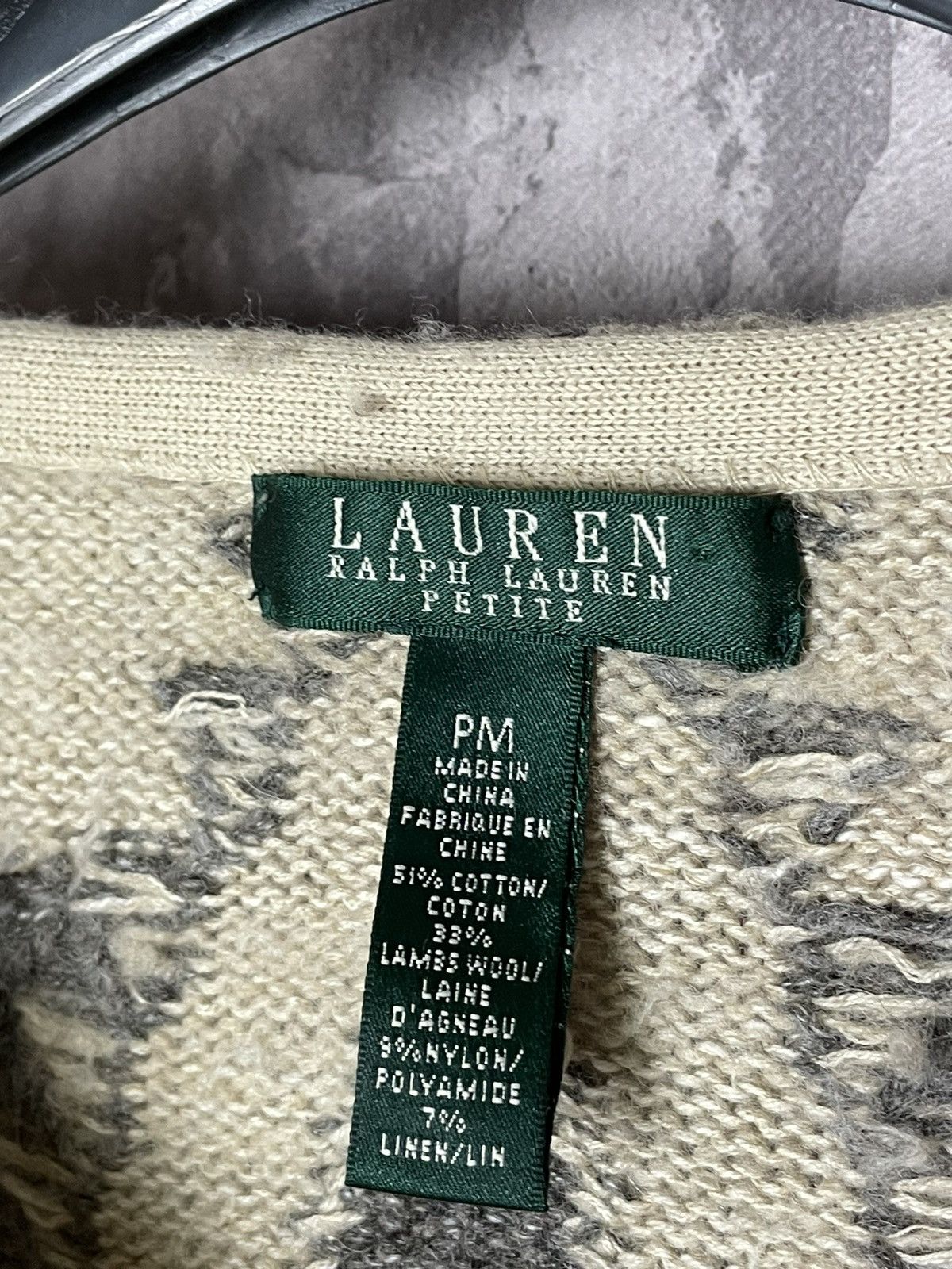 Polo Ralph Lauren × Ralph Lauren × Vintage Vintage Polo Ralph Lauren hand knit Colour sweater Size M / US 6-8 / IT 42-44 - 8 Thumbnail