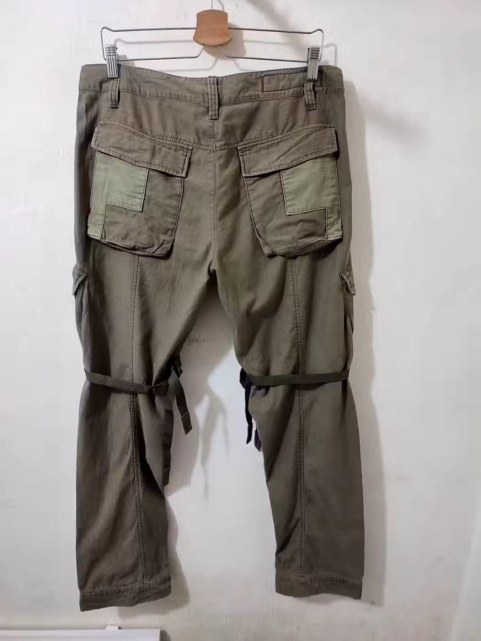 Marithe + Francois Girbaud MFG Marithe Francois Girbaud Tactical Cargo Bondage Pants Size US 32 / EU 48 - 14 Thumbnail