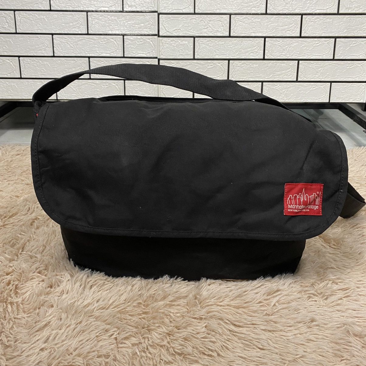 Japanese Brand 📌Vintage Sling Bag Manhattan Portage New York Size ONE SIZE - 2 Thumbnail