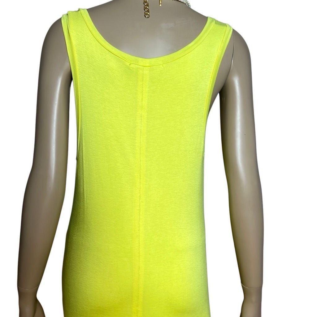 Drake NWT Kimberly Ovitz Yellow Drape Midi Dress (016) Size S / US 4 / IT 40 - 6 Thumbnail
