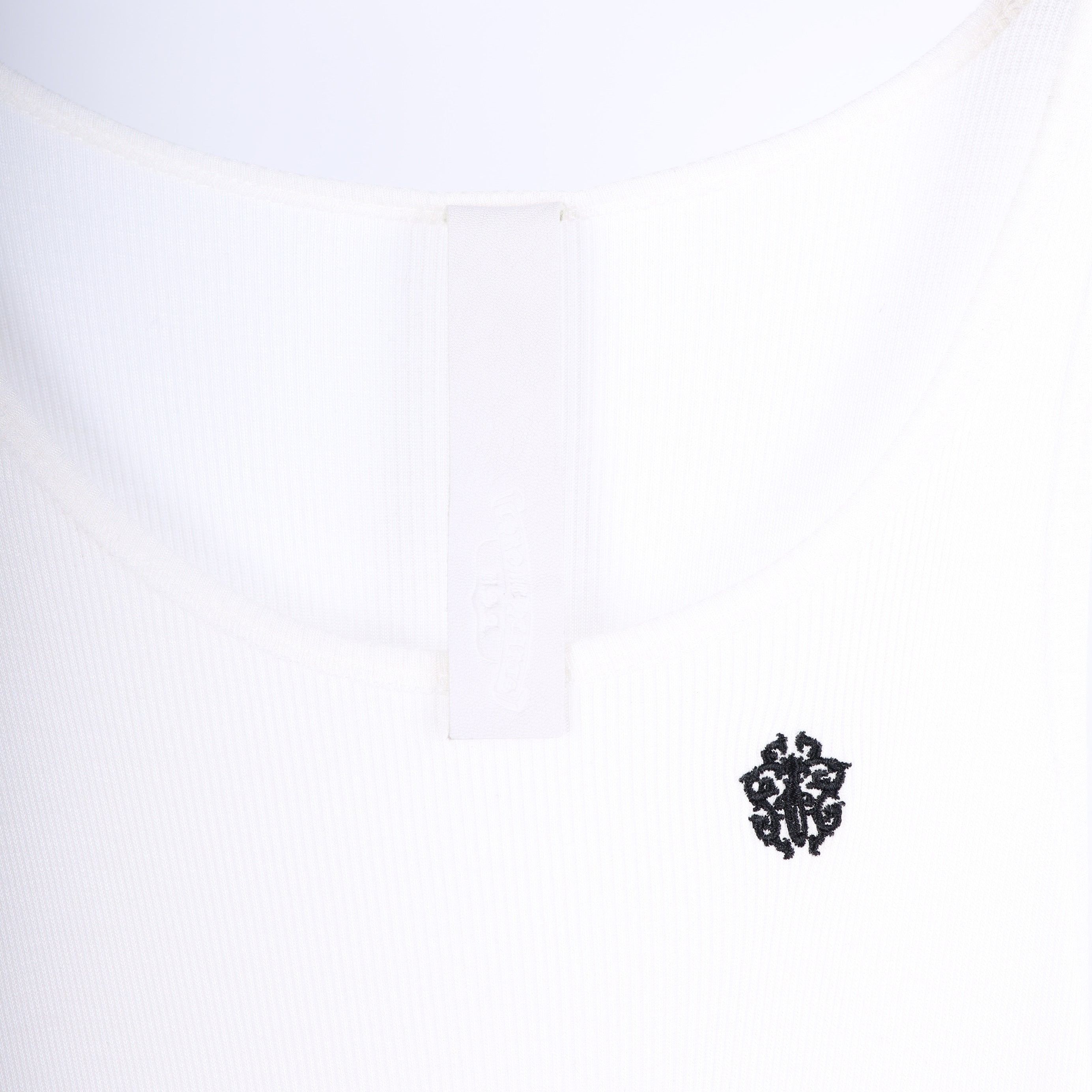 Chrome Hearts Chrome Hearts Womans White SCRIPT Long White Dress Size S / US 4 / IT 40 - 5 Thumbnail