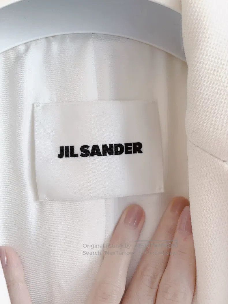 Jil Sander Jil Sander size 32 White wool suit Size S / US 4 / IT 40 - 4 Thumbnail