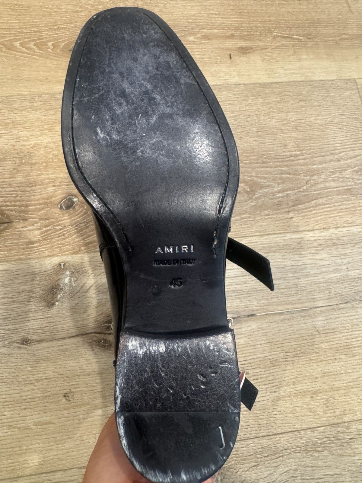 Amiri Mens Chelsea Ankle Boot Size US 12 / EU 45 - 7 Thumbnail