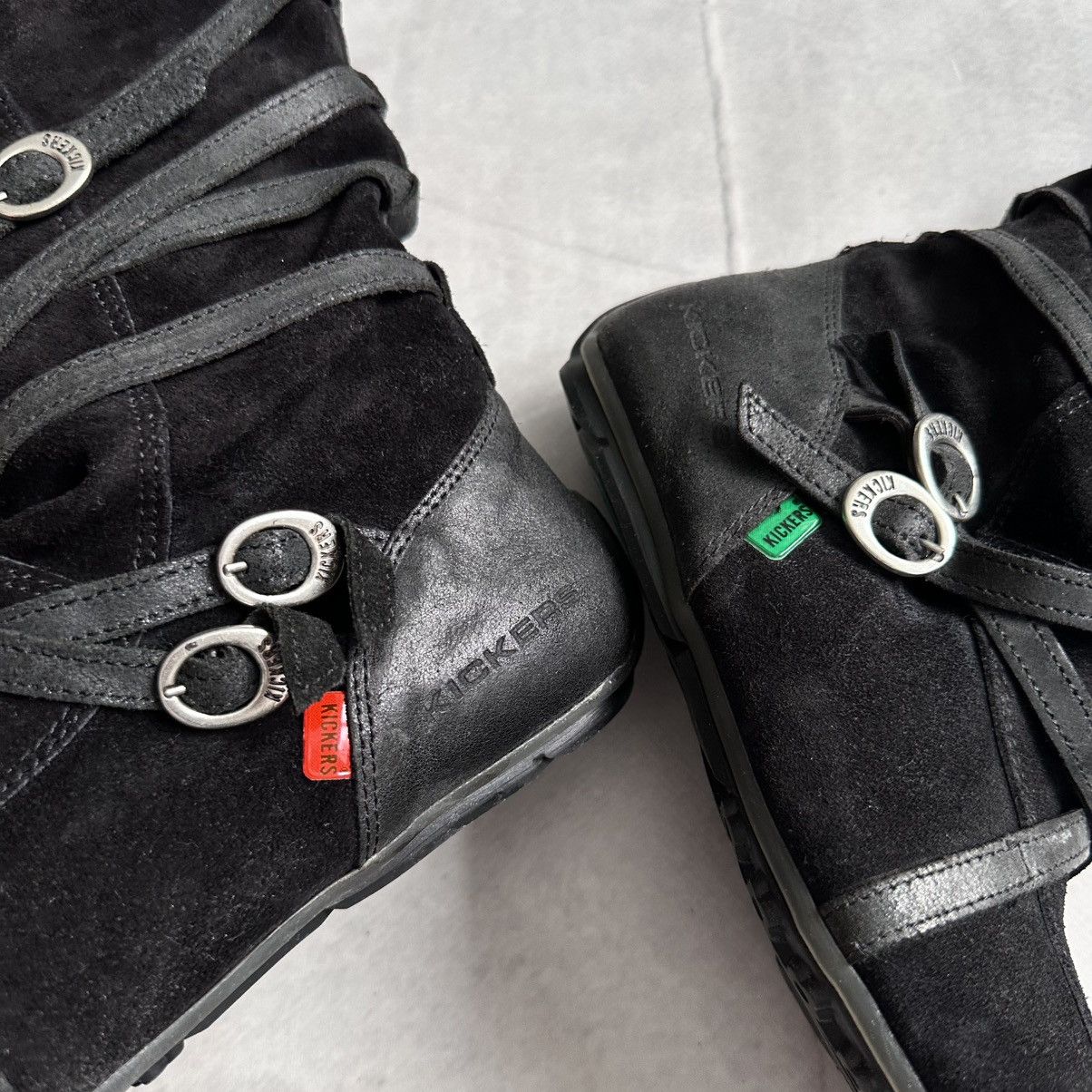 Dirk Bikkembergs Y2K Wrap Straps Boxing Biker Boots High Sneakers As 98 Vibe Size US 8 / IT 38 - 11 Thumbnail