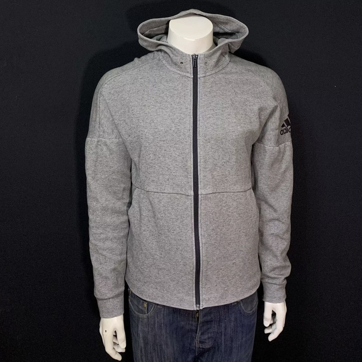 Adidas Adidas ZNE Hoodie Gray Size M Medium Size US M / EU 48-50 / 2 - 2 Thumbnail