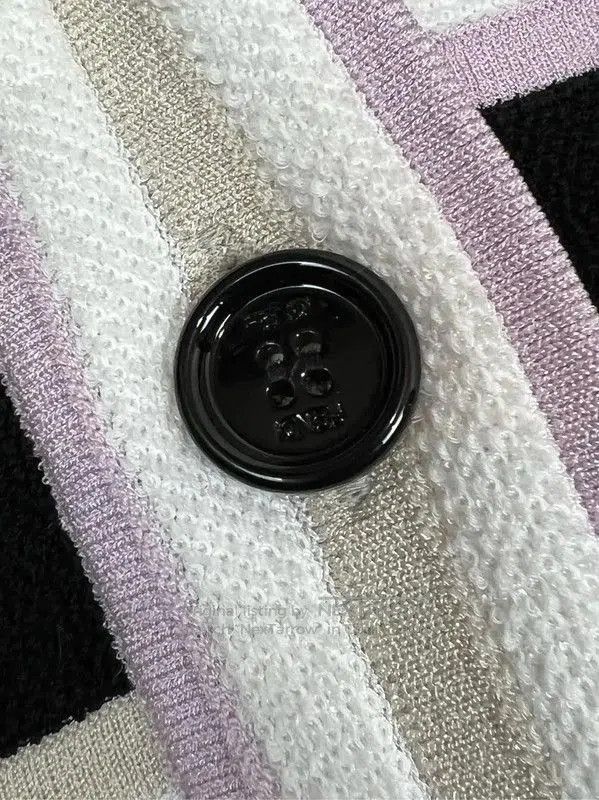 Fendi Fendi Colorblock Wool Cardigan for Women . Size S / US 4 / IT 40 - 3 Thumbnail
