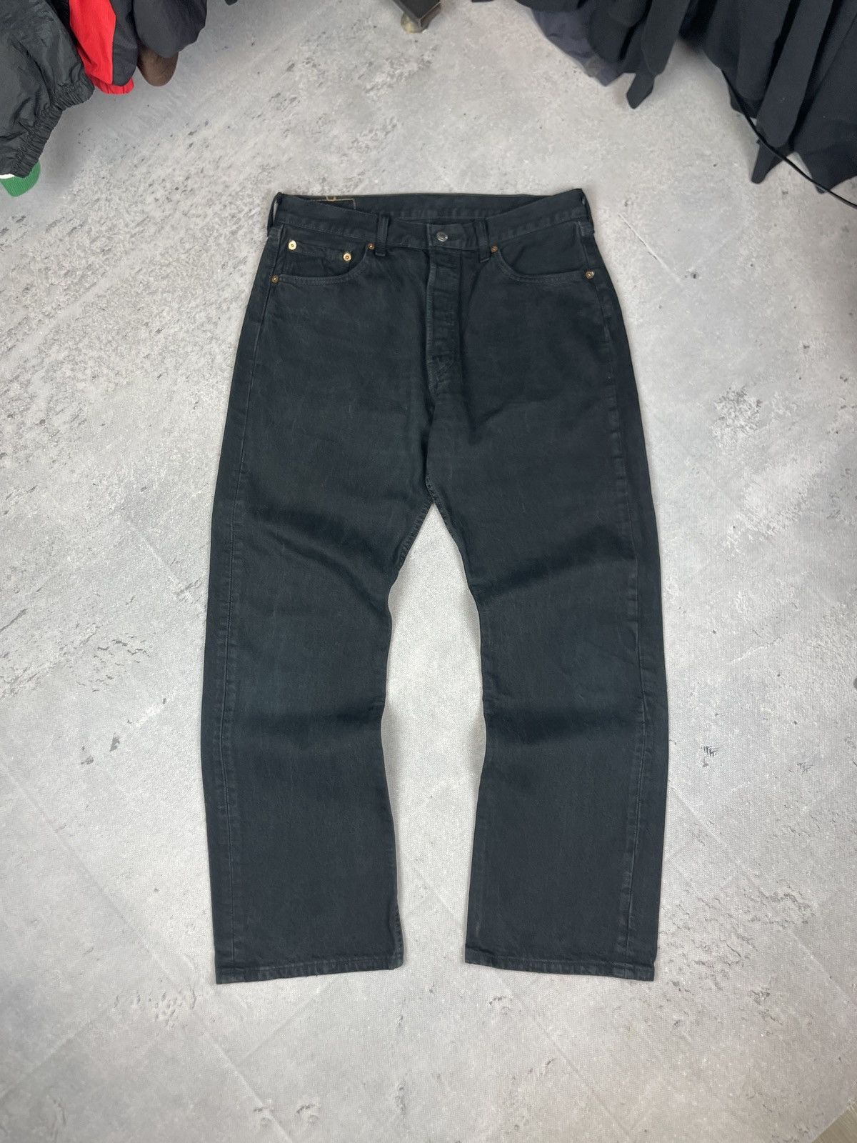 Levi's Vintage Clothing Crazy Vintage 90s Levi’s Baggy Jeans Faded Distressed Denim Size US 34 / EU 50 - 6 Thumbnail