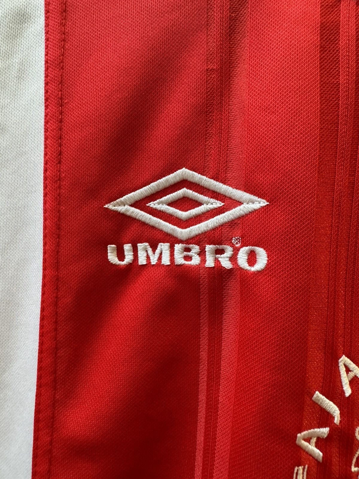 Umbro × Vintage AJAX AMSTERDAM 1999 2000 HOME SHIRT JERSEY UMBRO Size US L / EU 52-54 / 3 - 5 Thumbnail