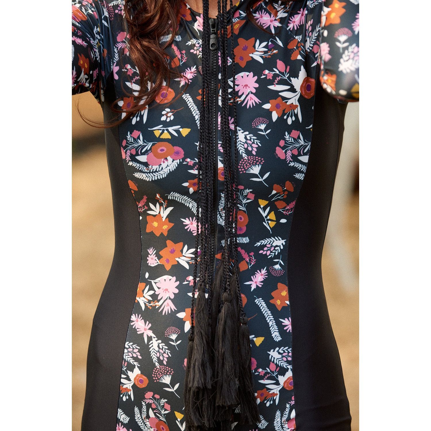 Anthropologie × Carolina K × Free People New Carolina K Reefline Rashguard One-piece Swimsuit $295 Size XS / US 0-2 / IT 36-38 - 5 Thumbnail