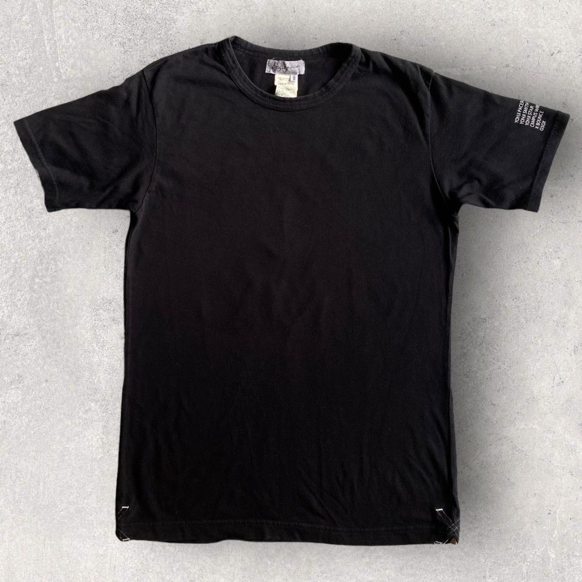 Yohji Yamamoto Yohji Yamamoto X Adidas T Shirt Size US S / EU 44-46 / 1 - 2 Thumbnail