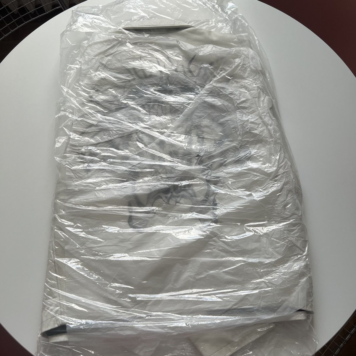Supreme × Yohji Yamamoto Supreme Y’s by Yohji Yamamoto Leather Jacket White XL Bladee Size US XL / EU 56 / 4 - 3 Thumbnail