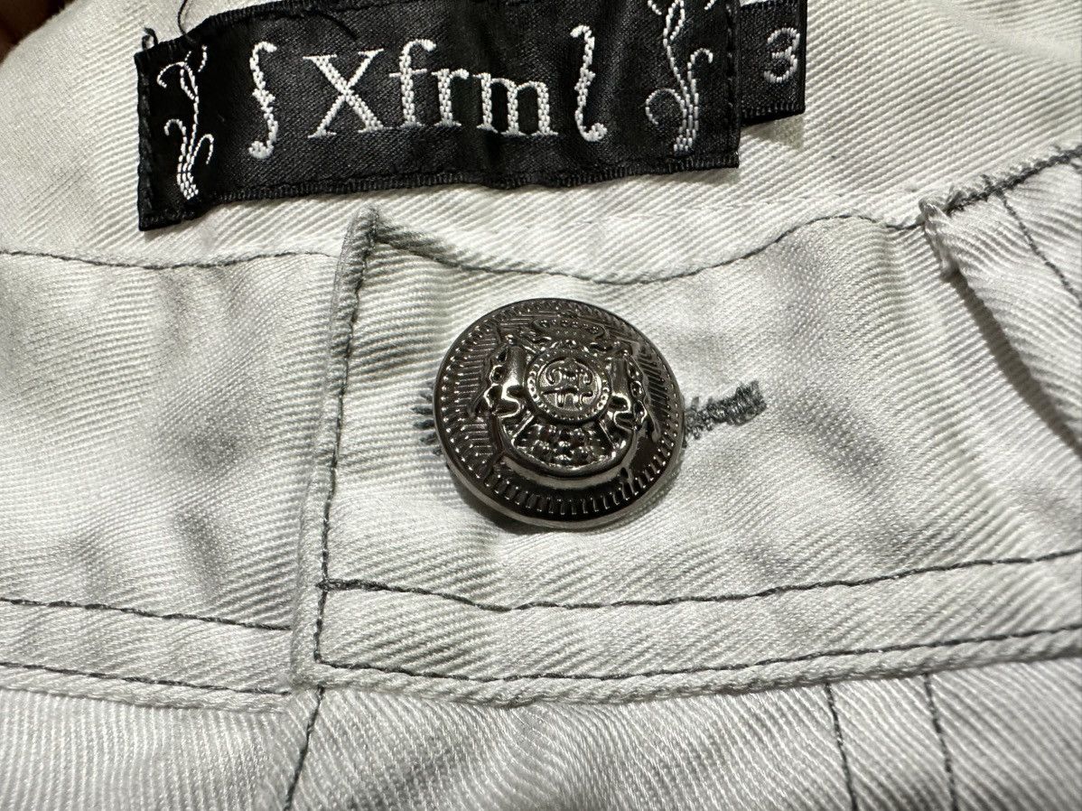 If Six Was Nine 🔥Y2K Archived Xfrm Whisker Acid Flared Denim Goth Punk Size US 30 / EU 46 - 8 Thumbnail