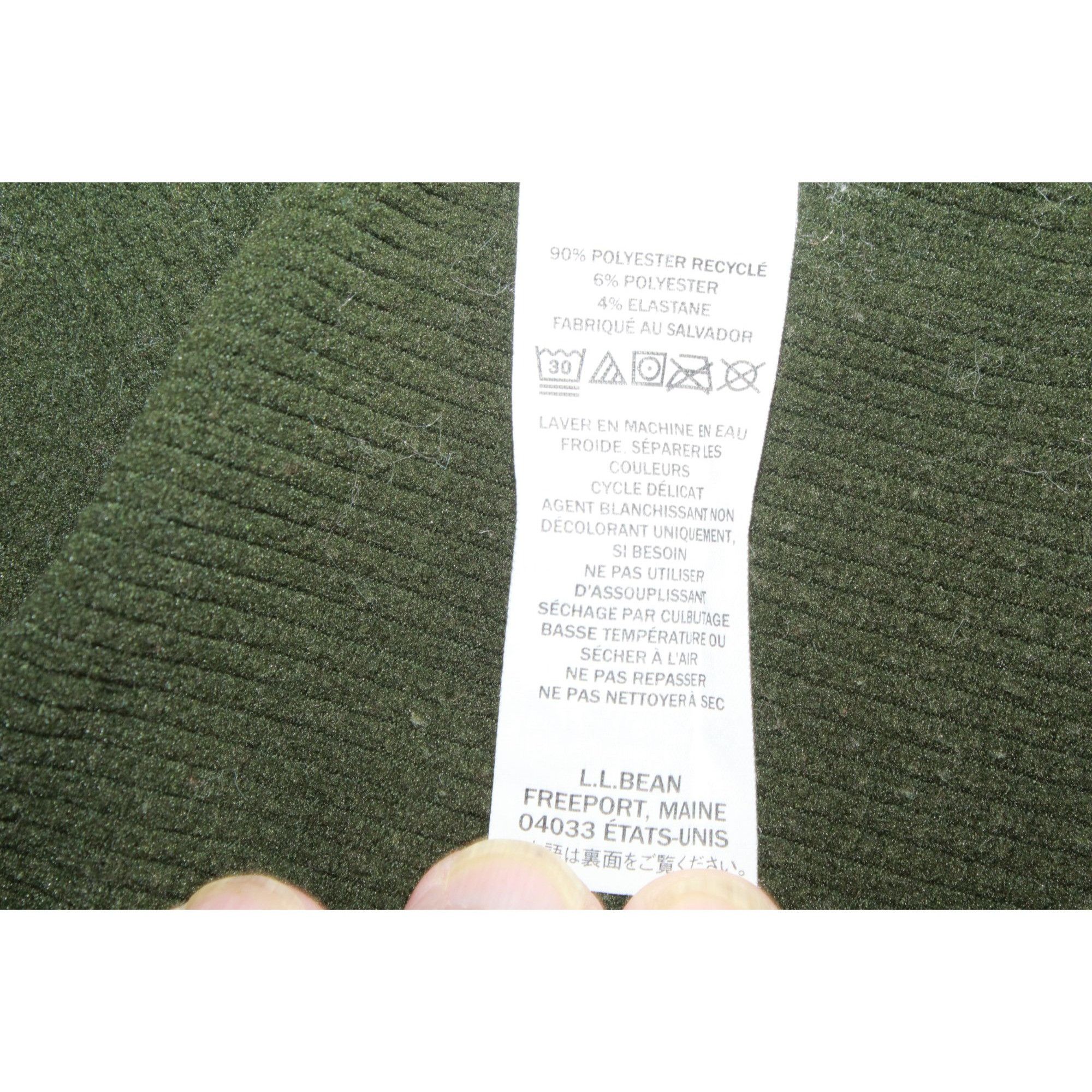 L.L. Bean LL Bean Men's Midweight Base Layer Quarter Zip Sweater Size US XXL / EU 58 / 5 - 8 Thumbnail