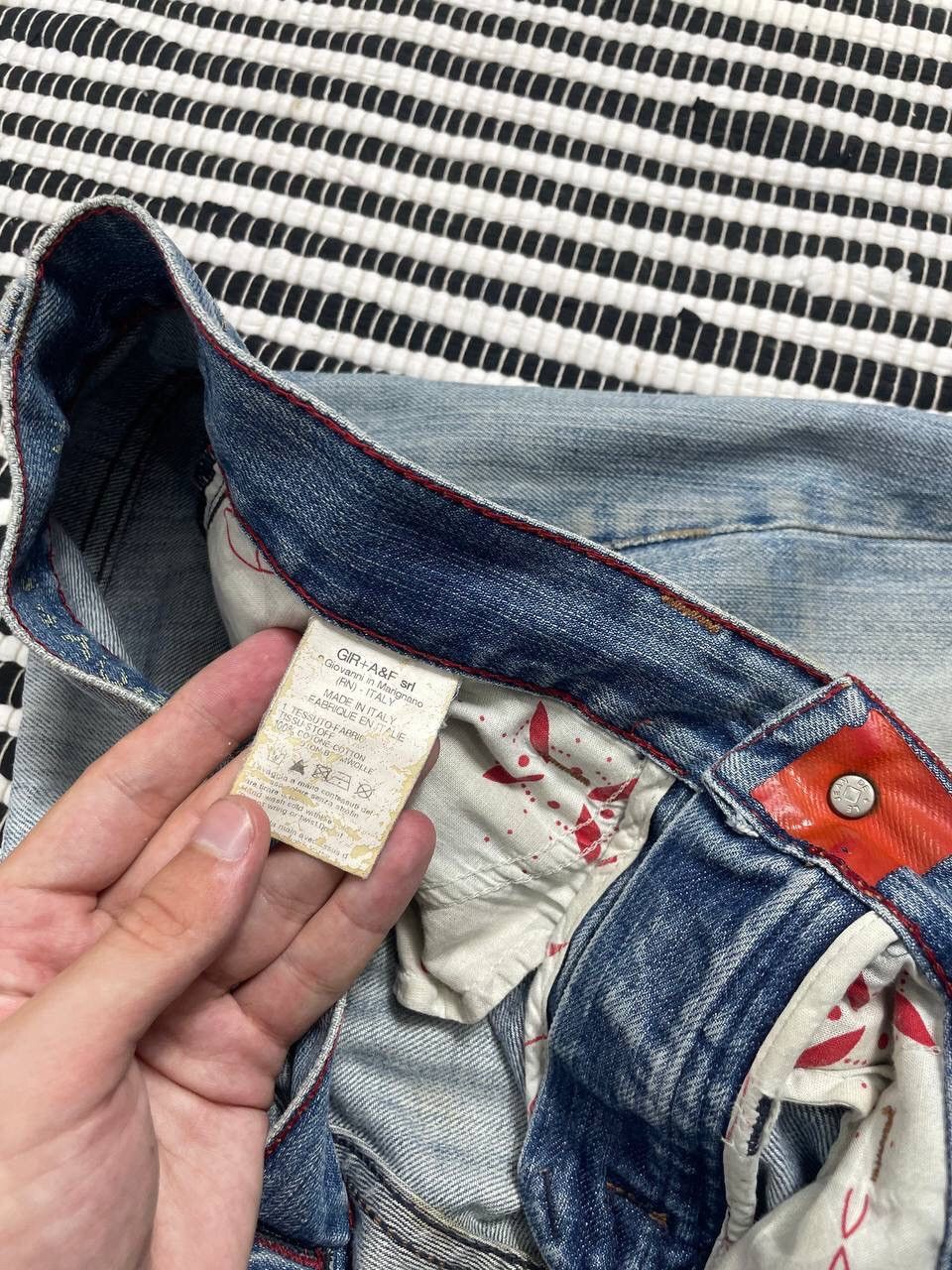 Marithe + Francois Girbaud Vintage Marithe Francois Girbaud Distressed Denim Pants Y2K Size US 28 / EU 44 - 9 Thumbnail