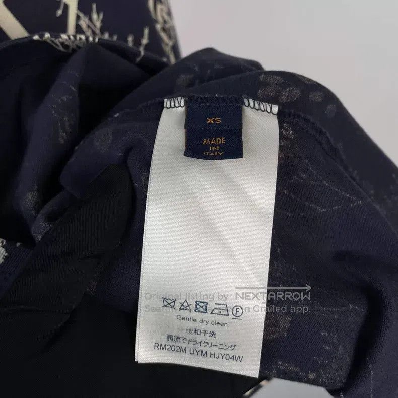 Louis Vuitton Louis Vuitton Cotton wheat-ear presbyopic T-shirt Size XS / US 0-2 / IT 36-38 - 4 Thumbnail