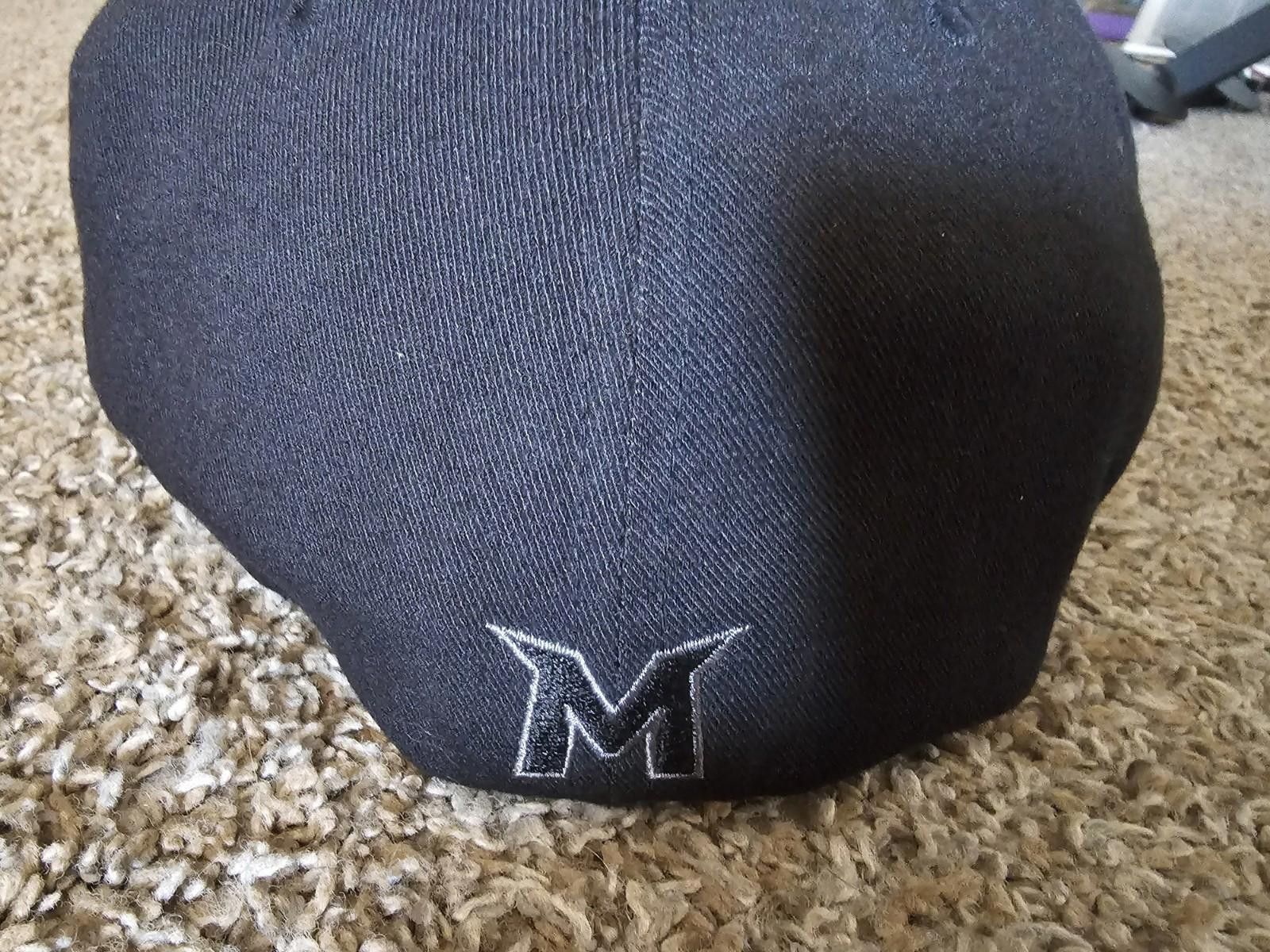 Designer Madison Mallards Pro L.I.D. O SERIES fitted hat L/XL Black Size ONE SIZE - 5 Thumbnail