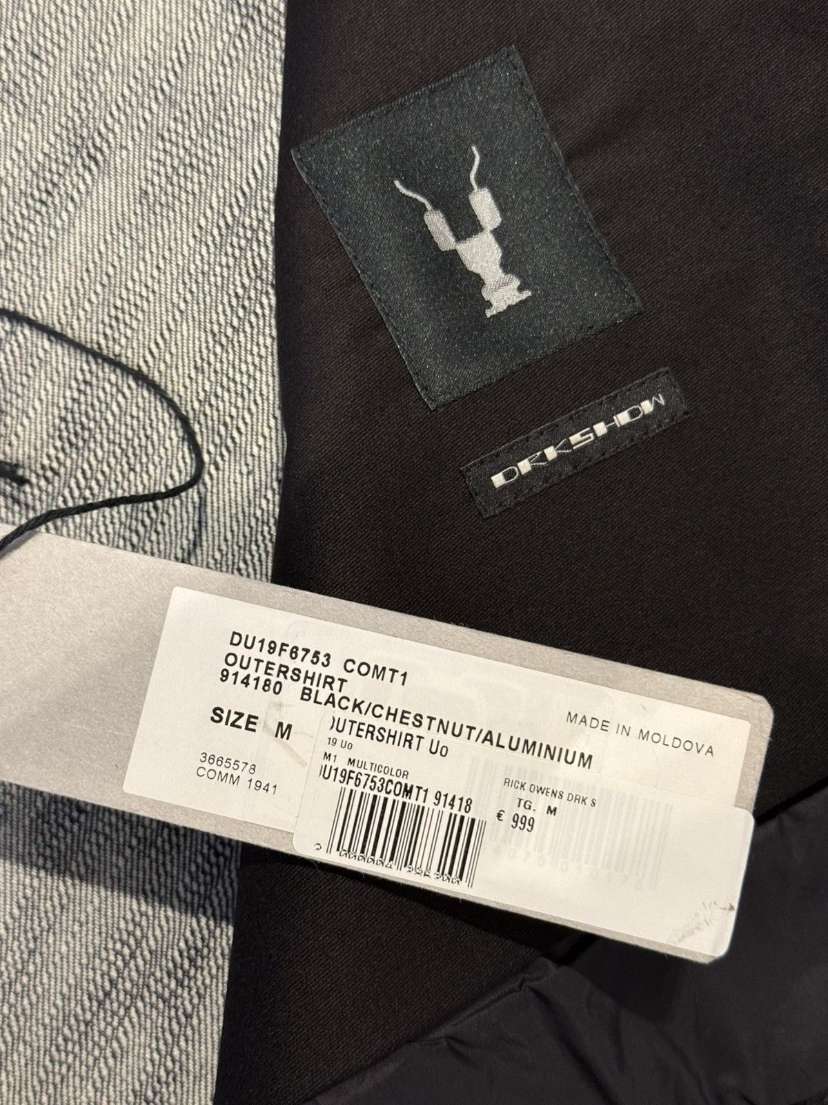 Rick Owens Drkshdw Rick Owens Drkshdw Larry Outershirt M multicolor new Size US M / EU 48-50 / 2 - 8 Thumbnail