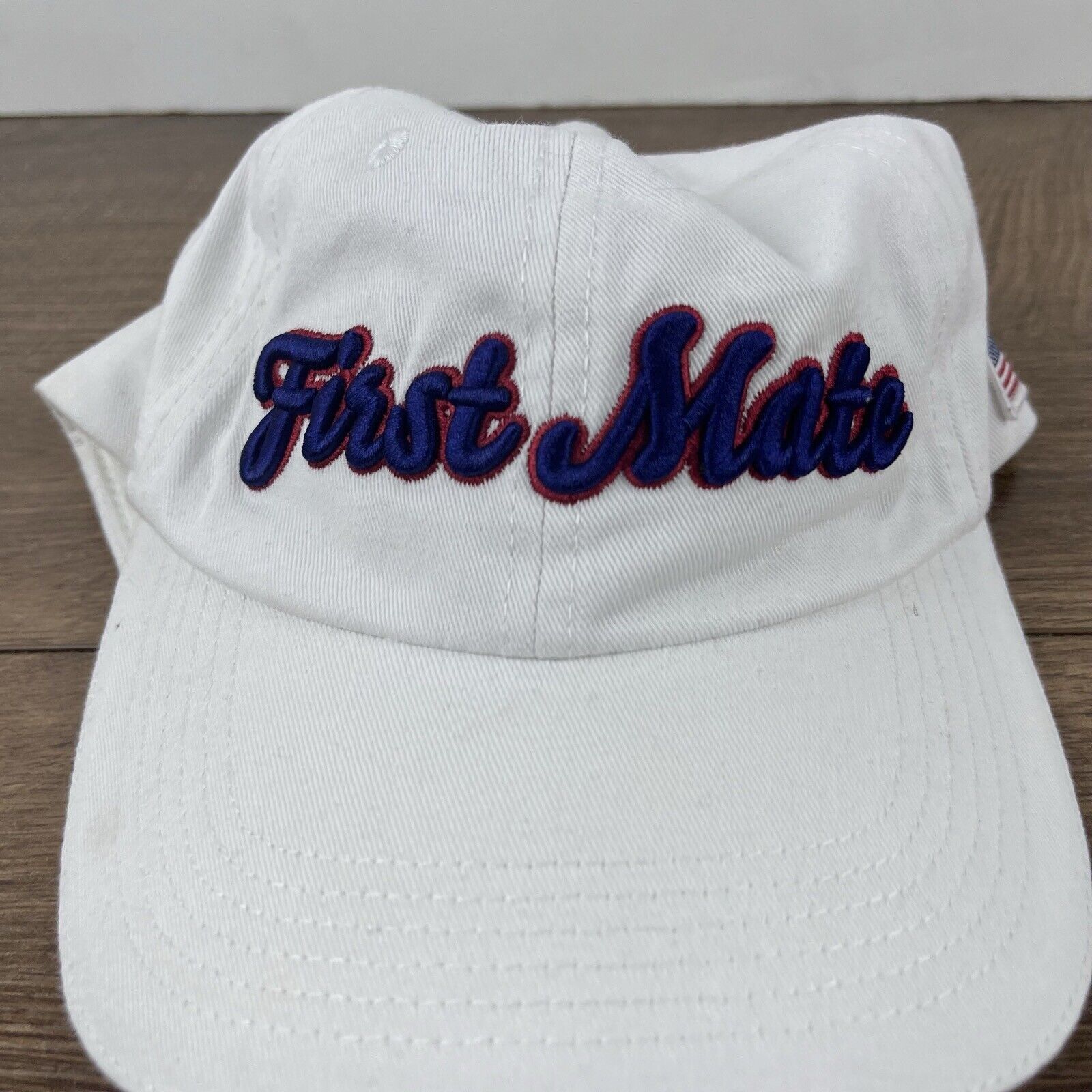 Other First Mate Hat First Mate Adjustable Hat White Adjustable Ha Size ONE SIZE - 6 Thumbnail